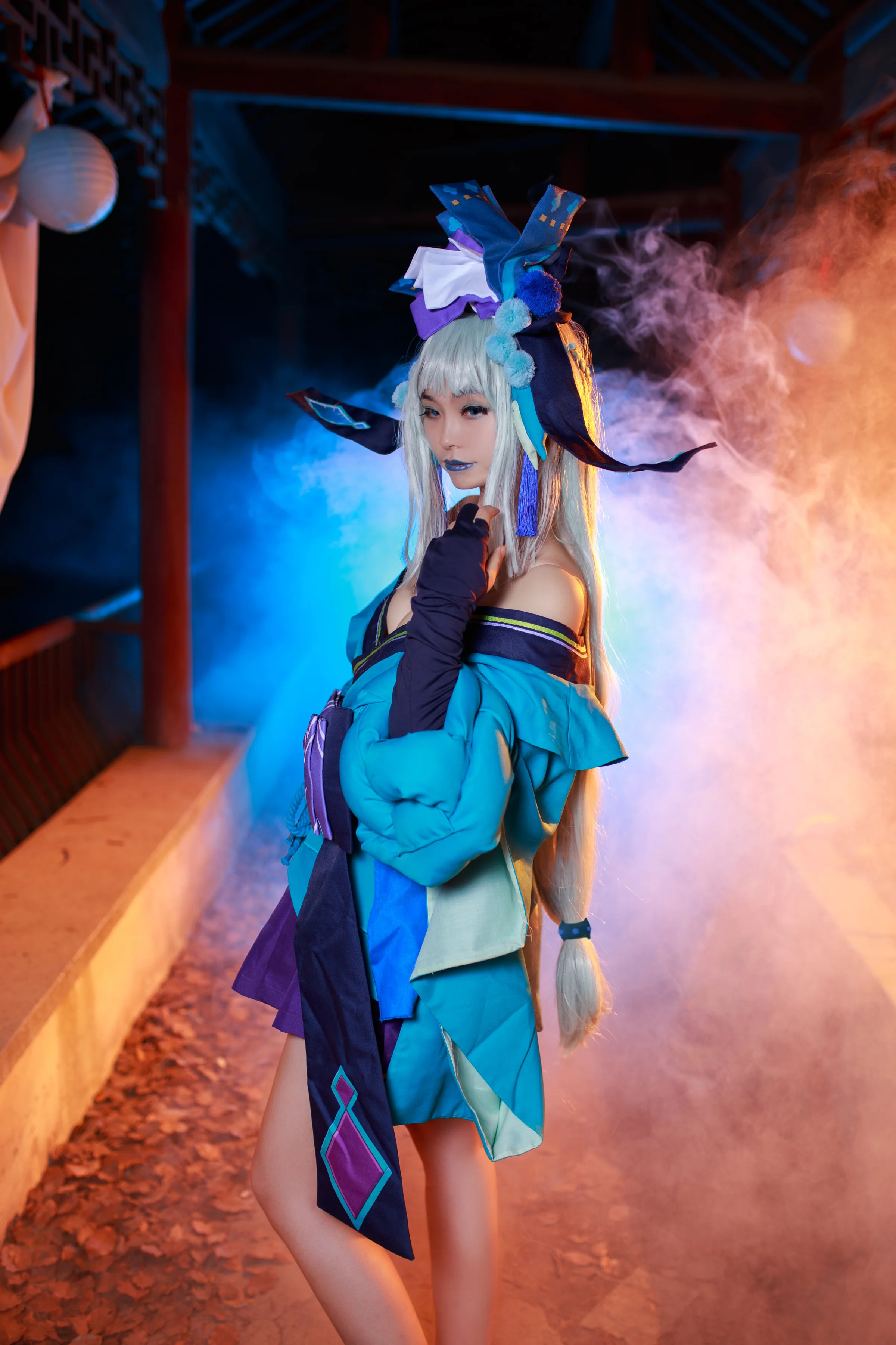 阴阳师青行灯COS写真