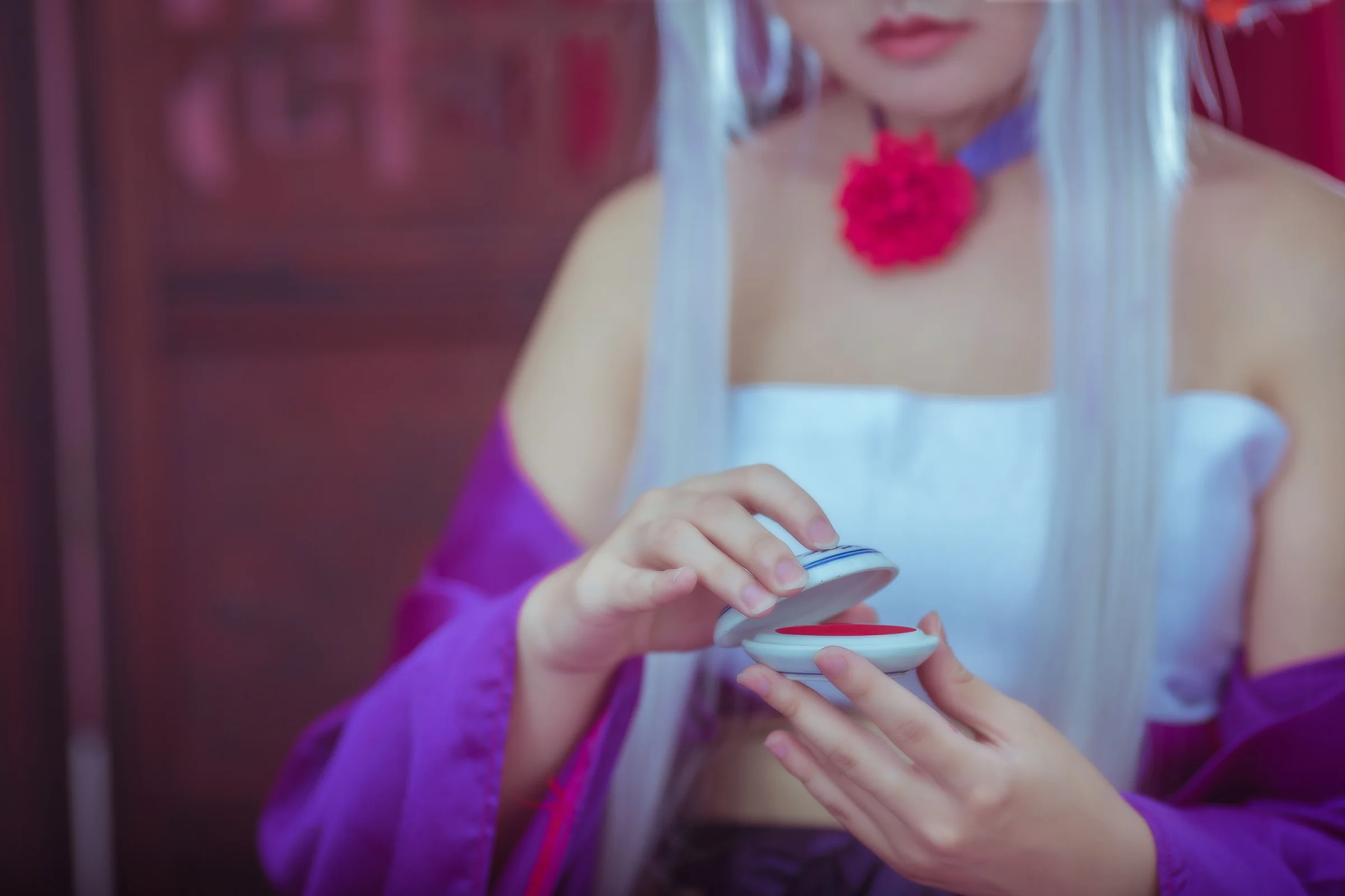 洛天依COS写真 三千世界鸦杀尽