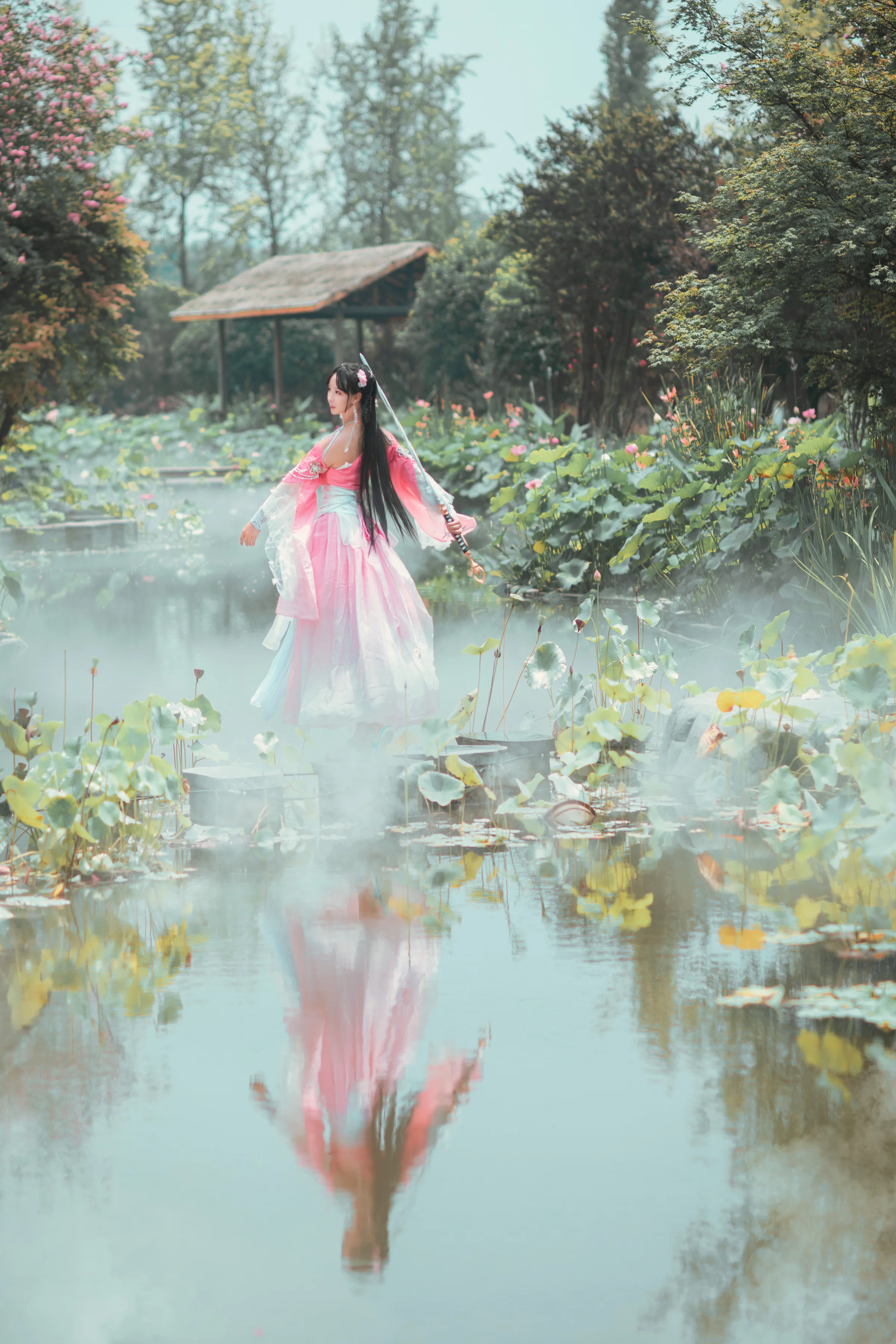 天香·T9·久照花林COS写真 瑶音