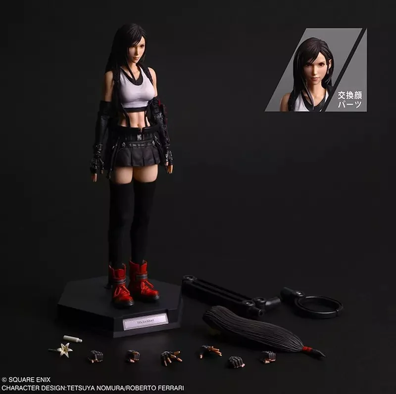 《Final Fantasy VII 重生》重製版「蒂法 洛克哈特」將於 PLAY ARTS真 系列登場，發售日期為8月推出｜高清图片集