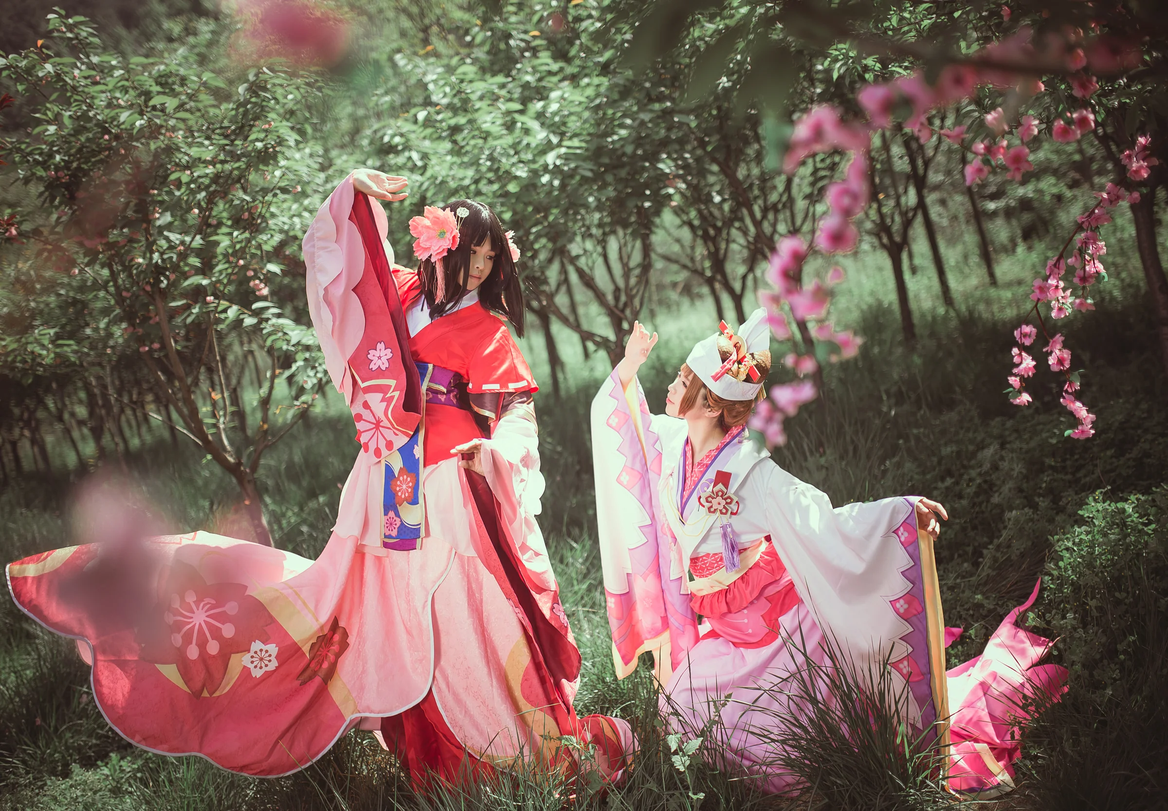阴阳师樱花妖COS写真