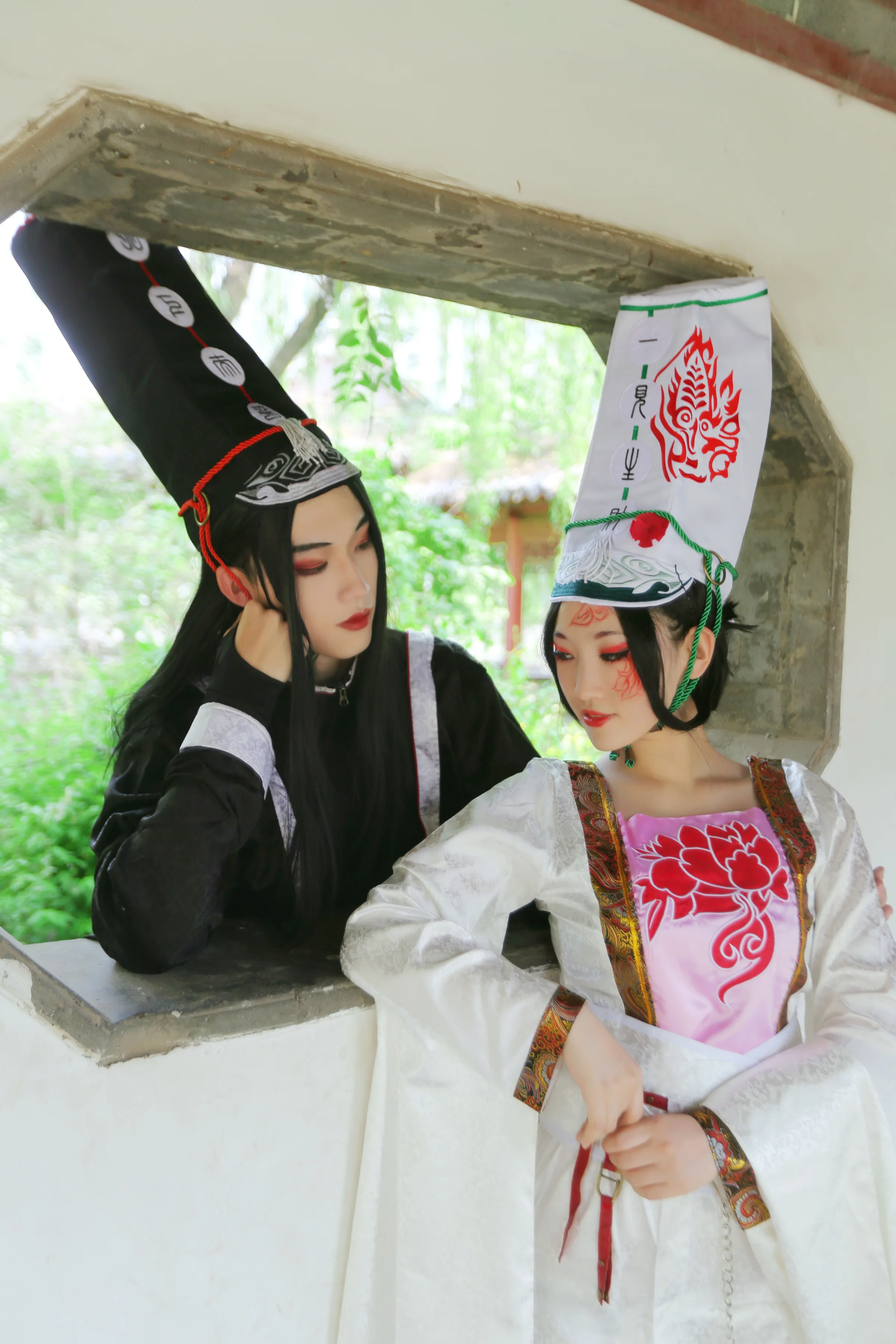 TYA事务所 画江湖之不良人 黑白无常COS写真