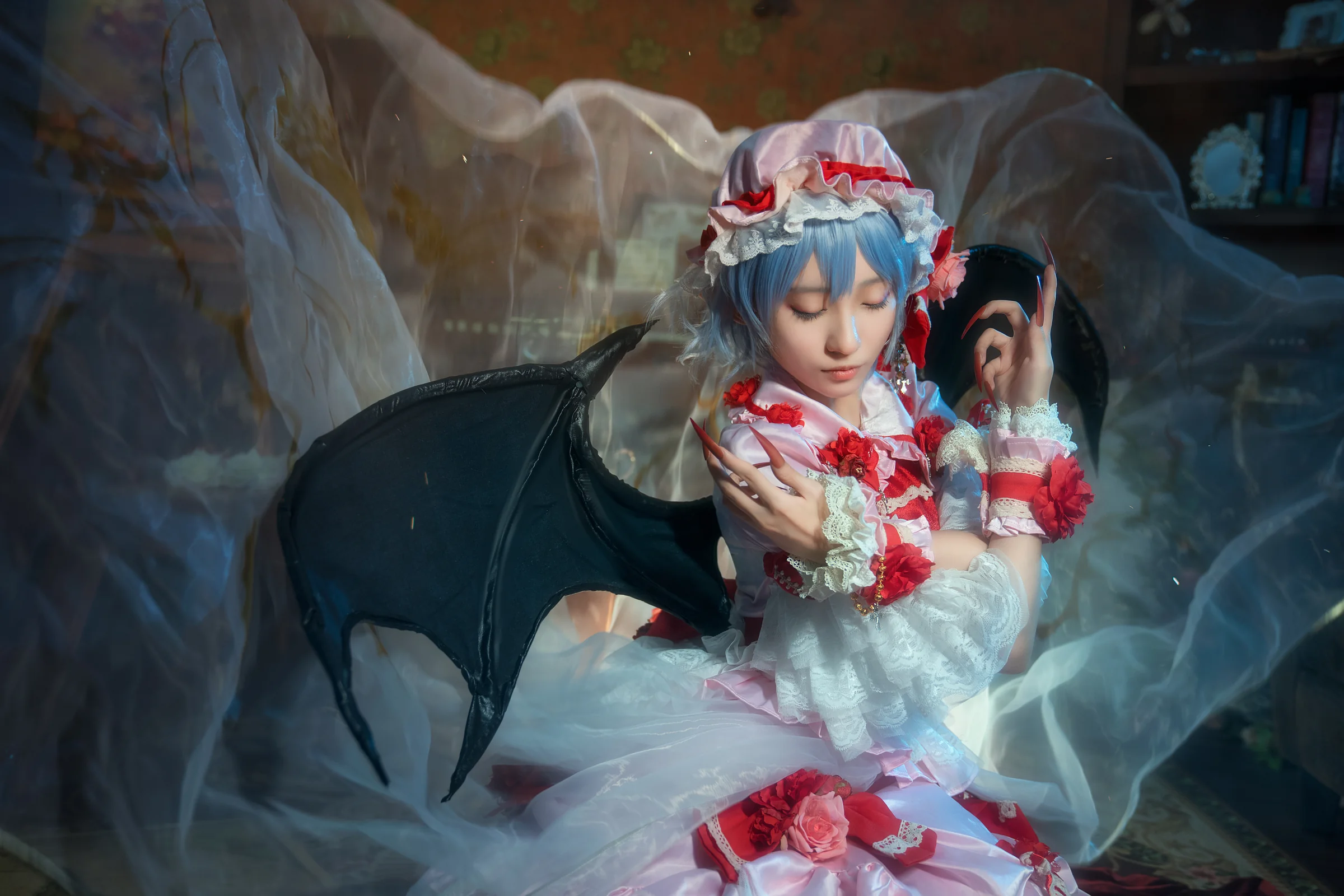 东方project红魔组蕾米莉亚 十六夜咲夜 COS写真