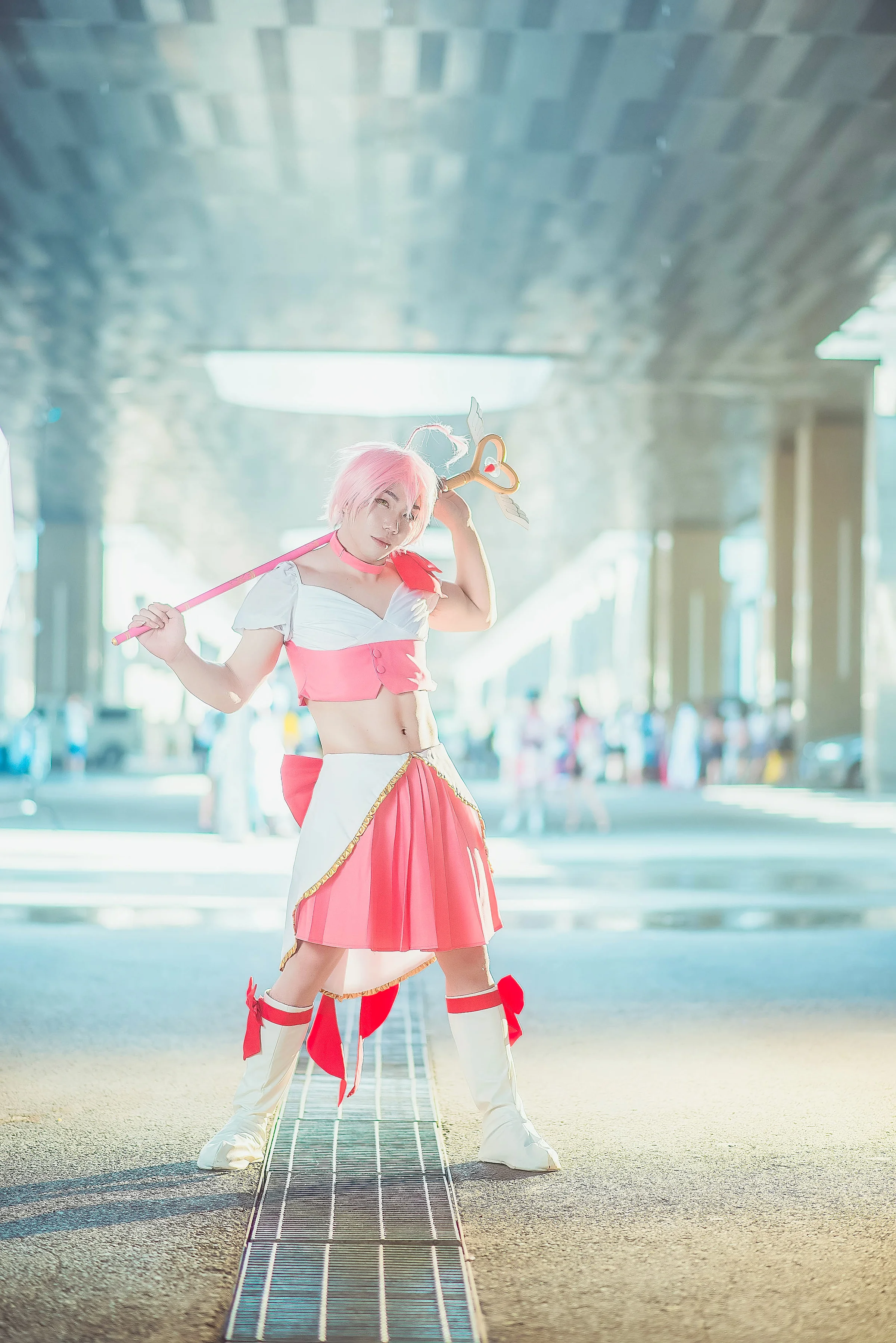 魔法少女 卯野咲COS写真