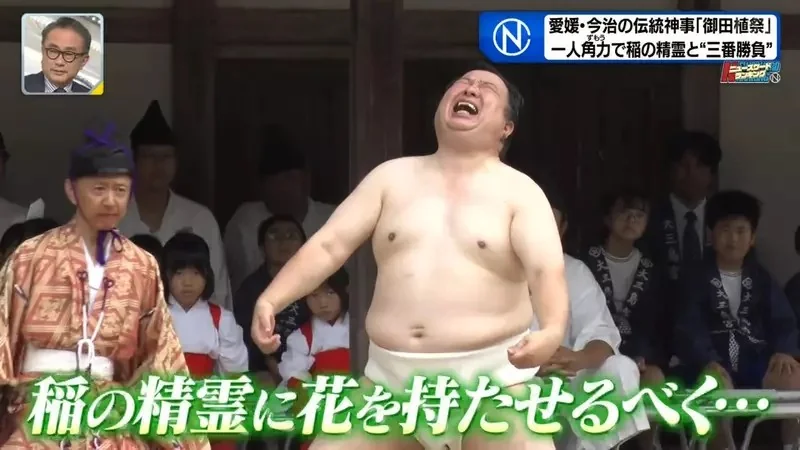 日本奇妙祭典《跟稻田精靈比相撲》唯一的力士後繼無人好苦惱｜高清图片集