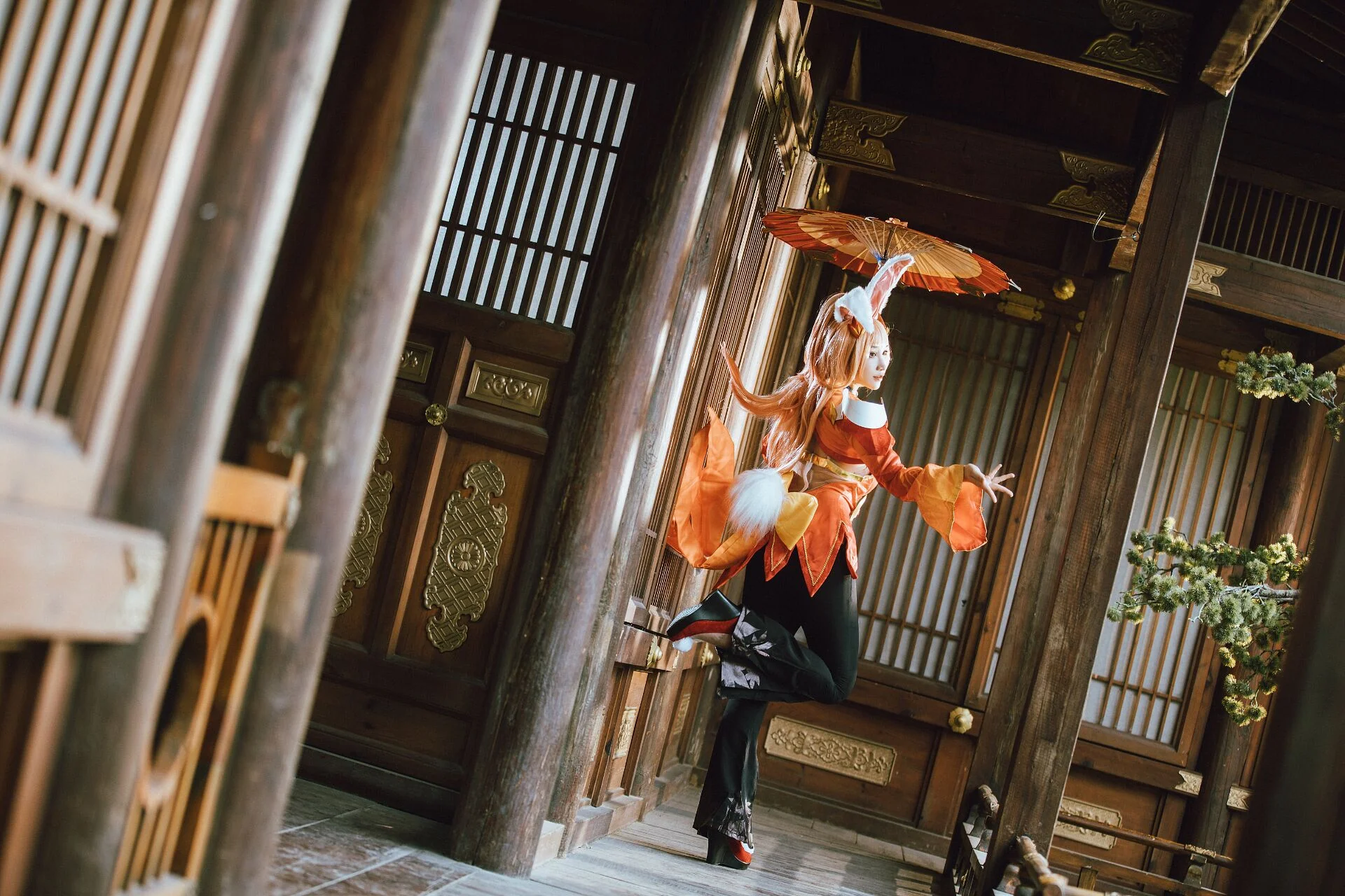王者荣耀 公孙离 COS写真 再多喜欢阿离多一点