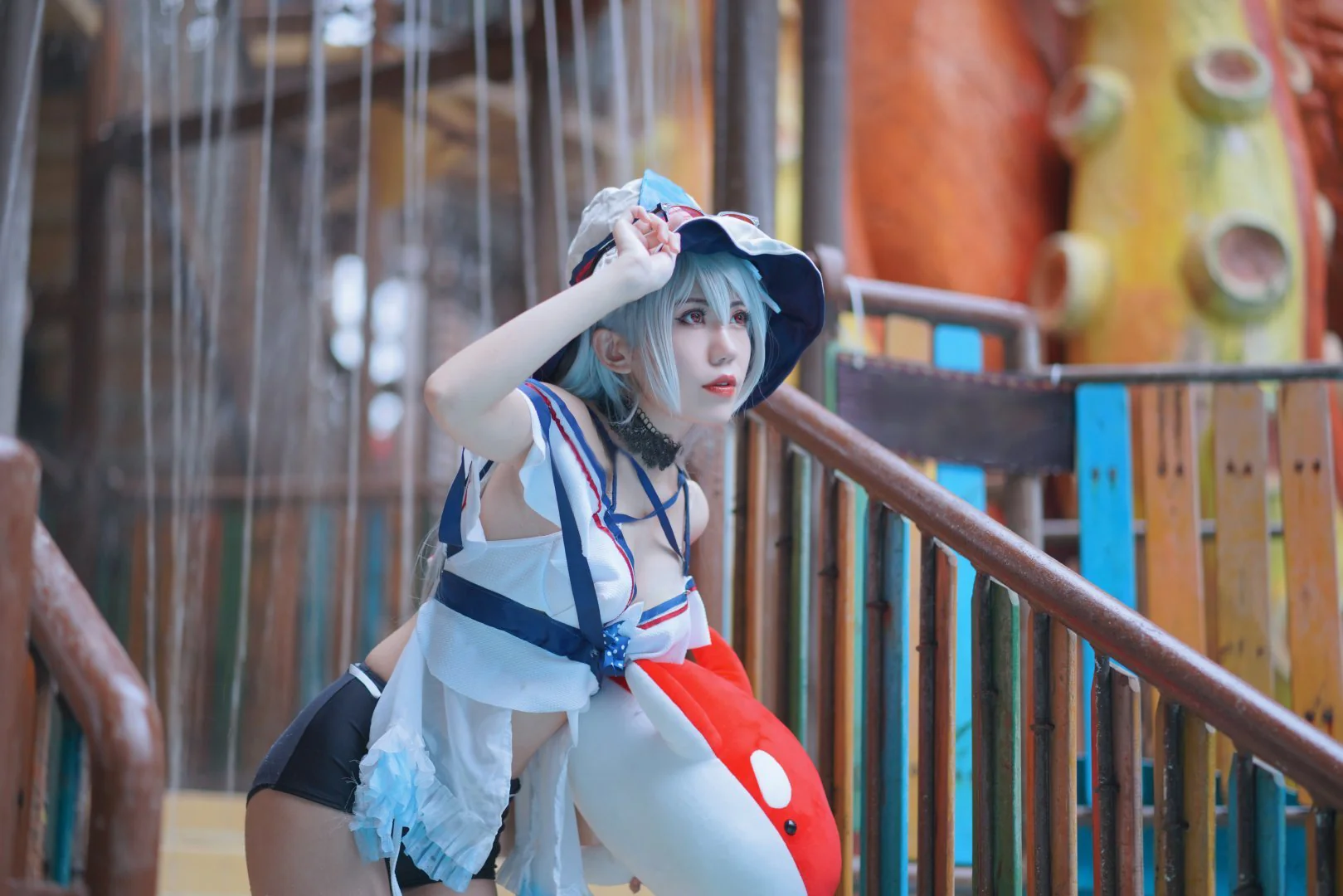明日方舟 斯卡蒂COS写真