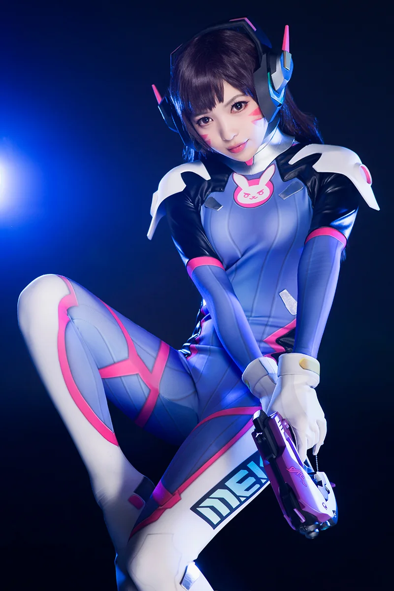 守望先锋 D.va 原皮 COS写真