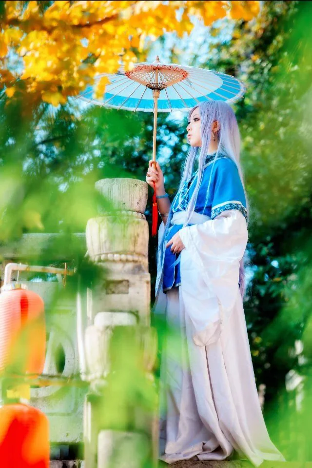 恋爱中毒的仙术师 琉璃仙COS写真