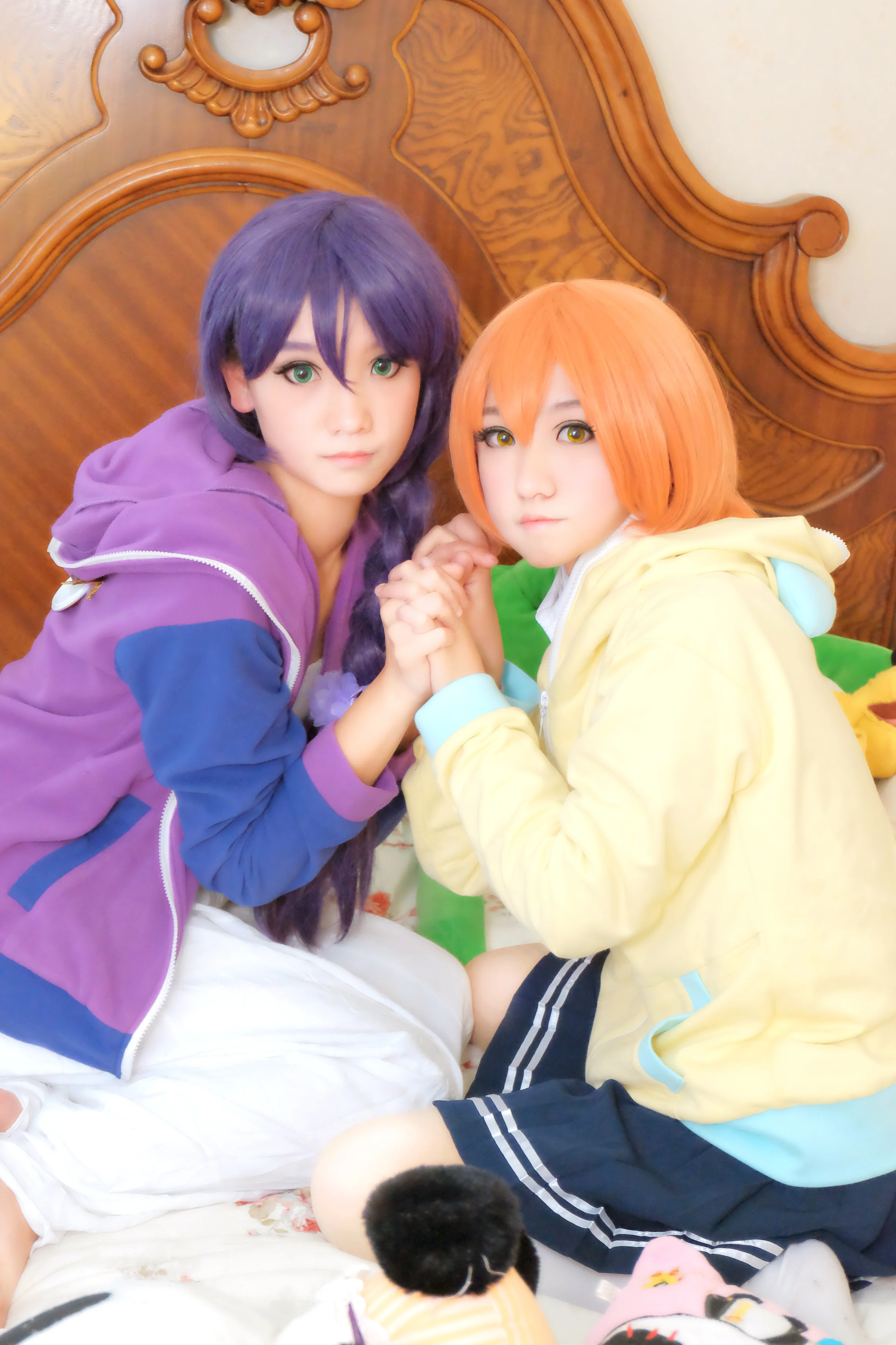 LoveLive！星空凛&东条希动物未觉醒COS写真