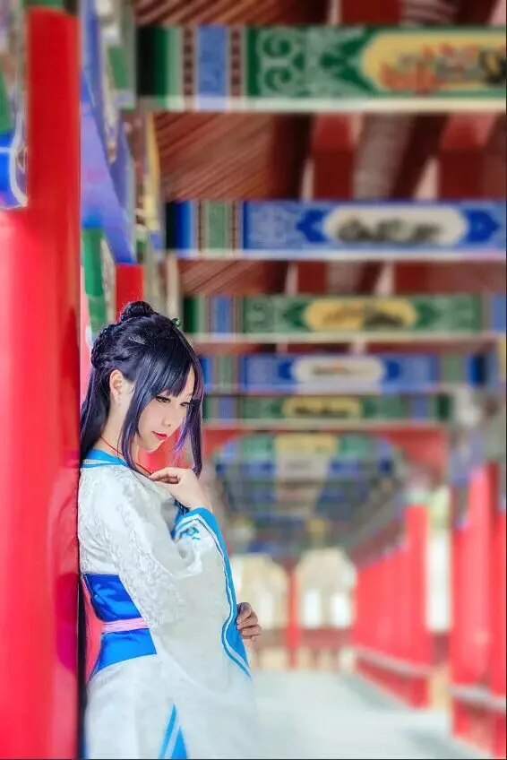 仙剑奇侠传四 柳梦璃 琼华套COS写真