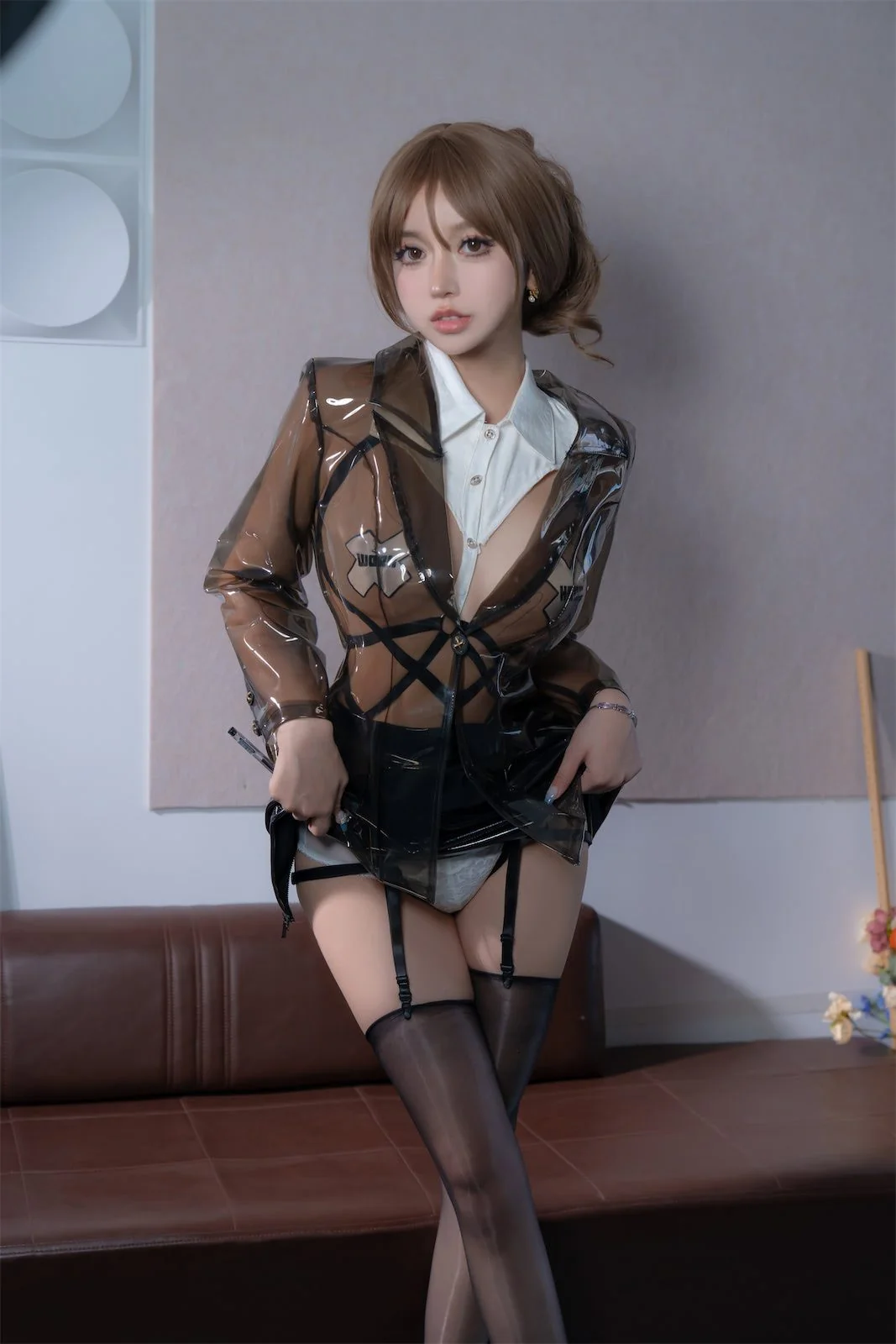 过期米线线喵 – AI女教师｜高清图片集
