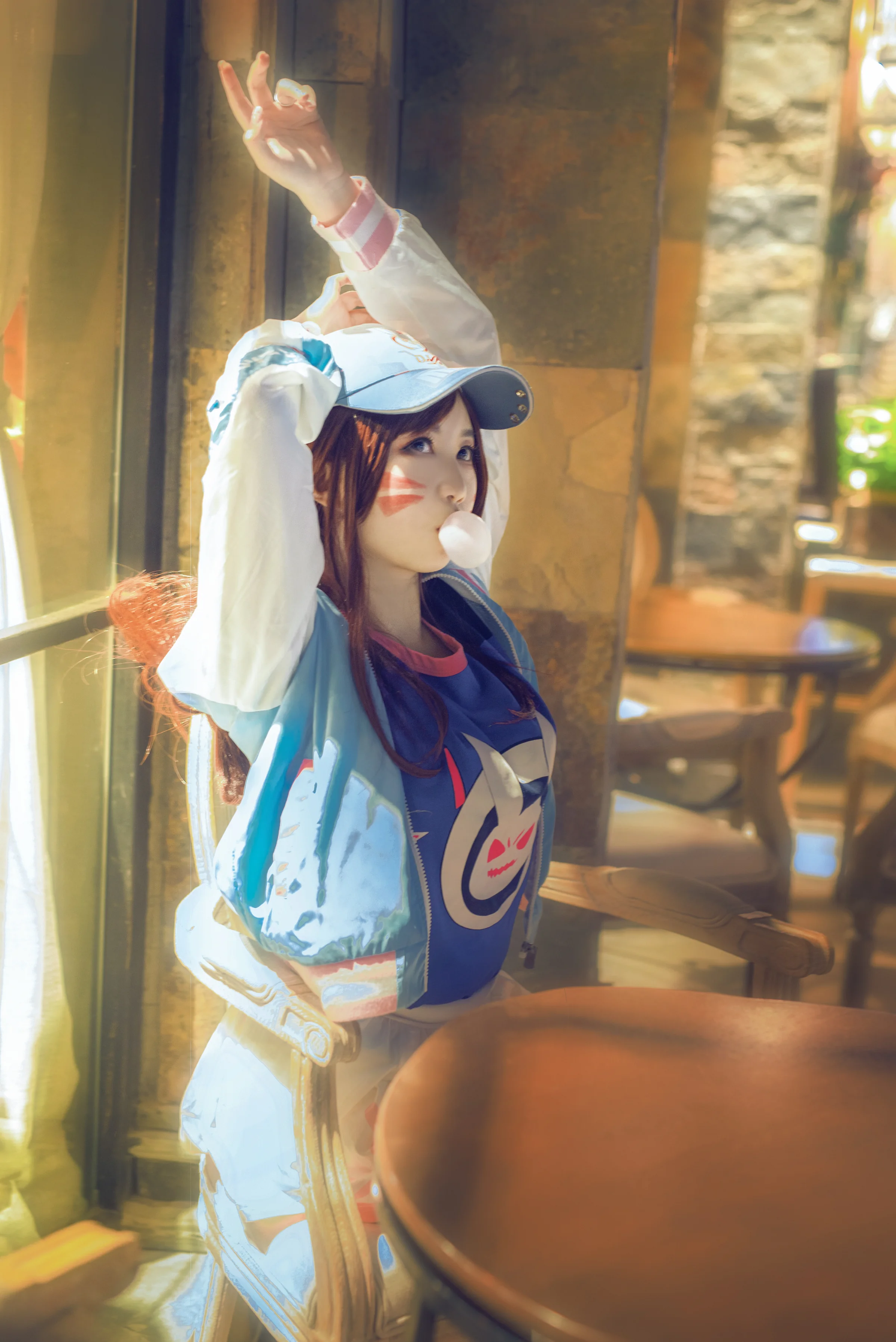 守望先锋 D.va 超人气选手的日常COS写真