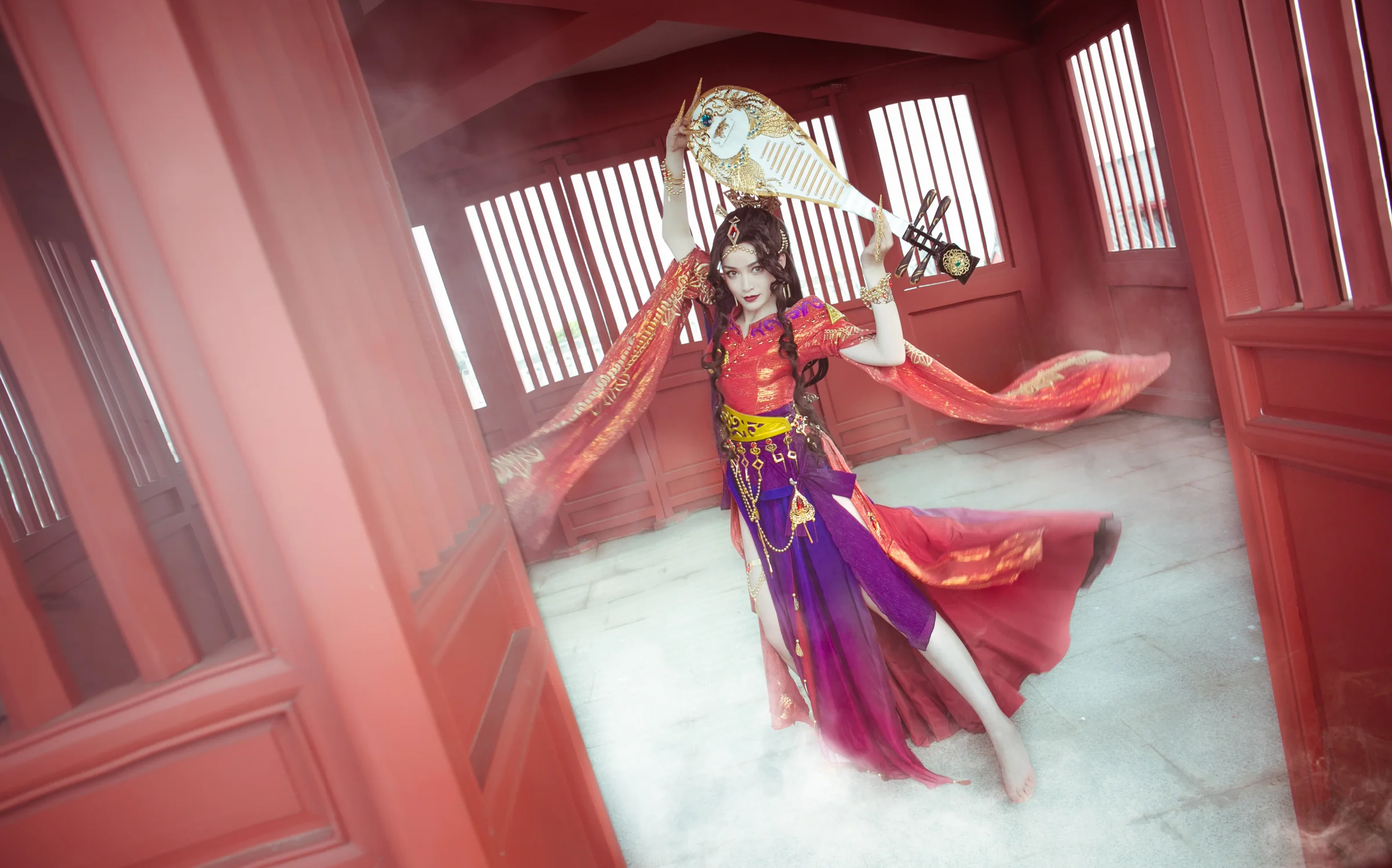 剑侠情缘网络版3罗姆之舞成女COS写真