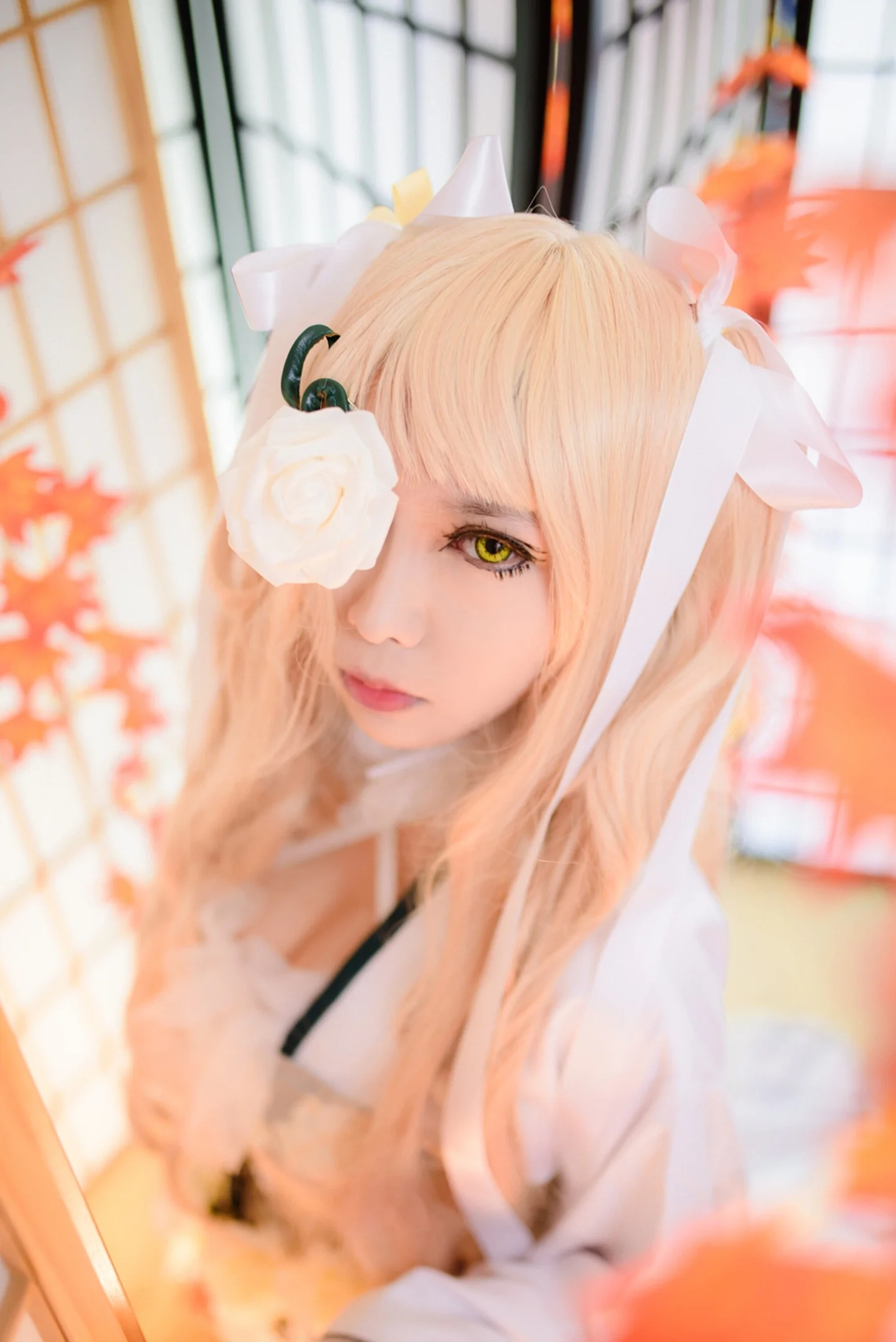 蔷薇少女雪华绮晶COS写真