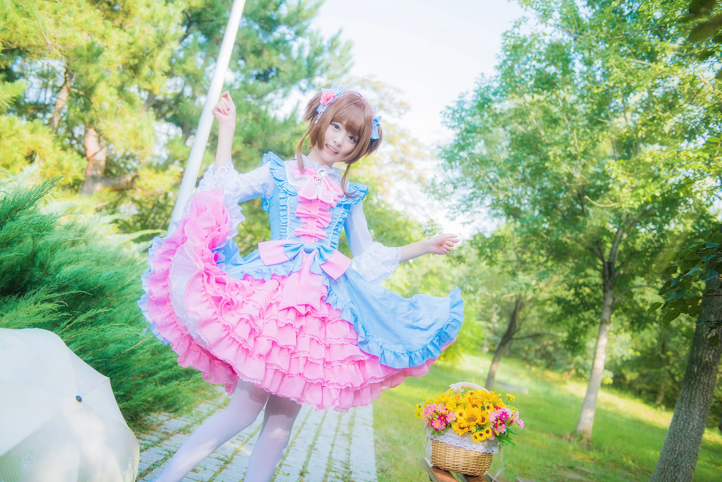 魔卡少女樱 小樱下午茶COS写真