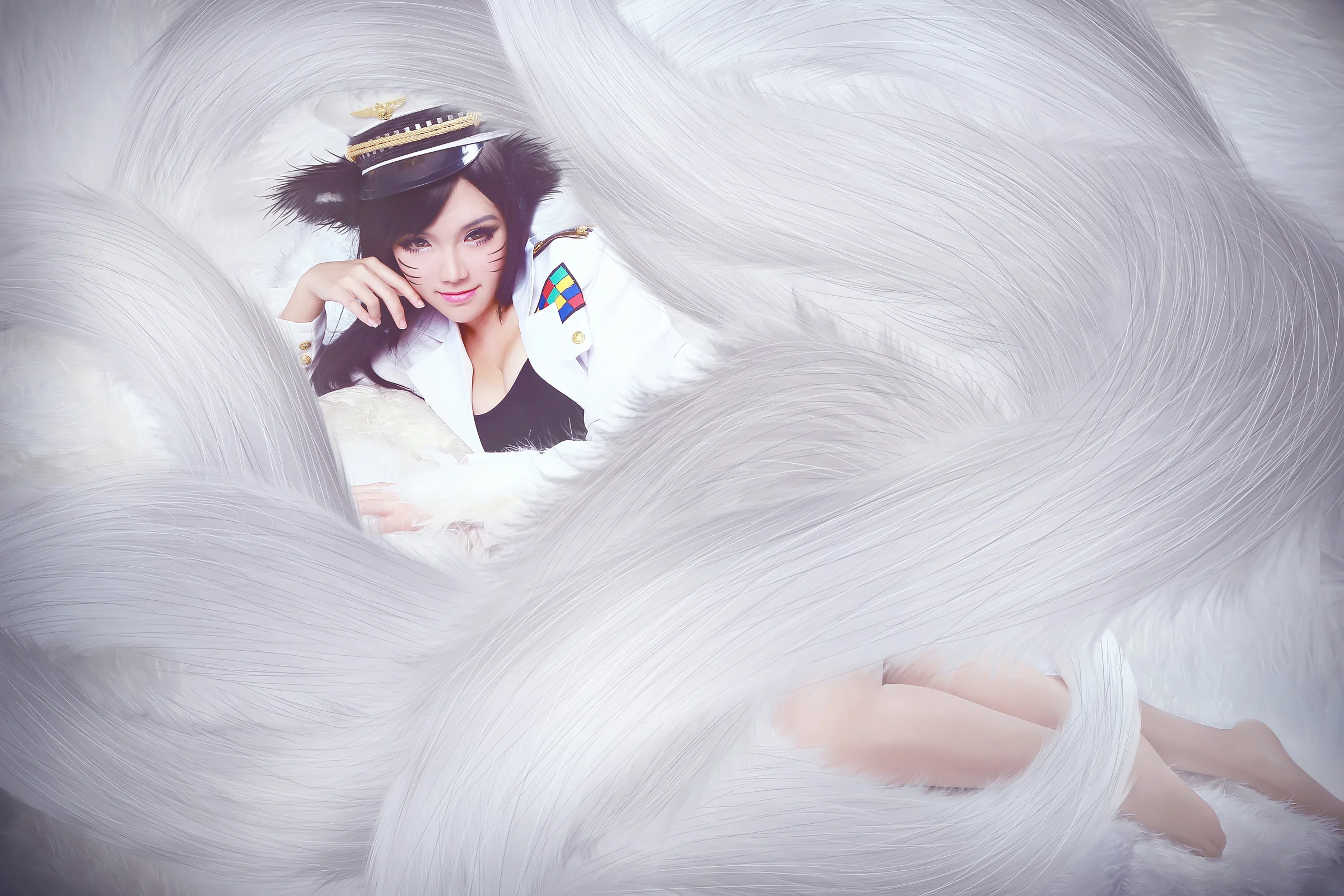 英雄联盟——阿狸少女时代COS写真