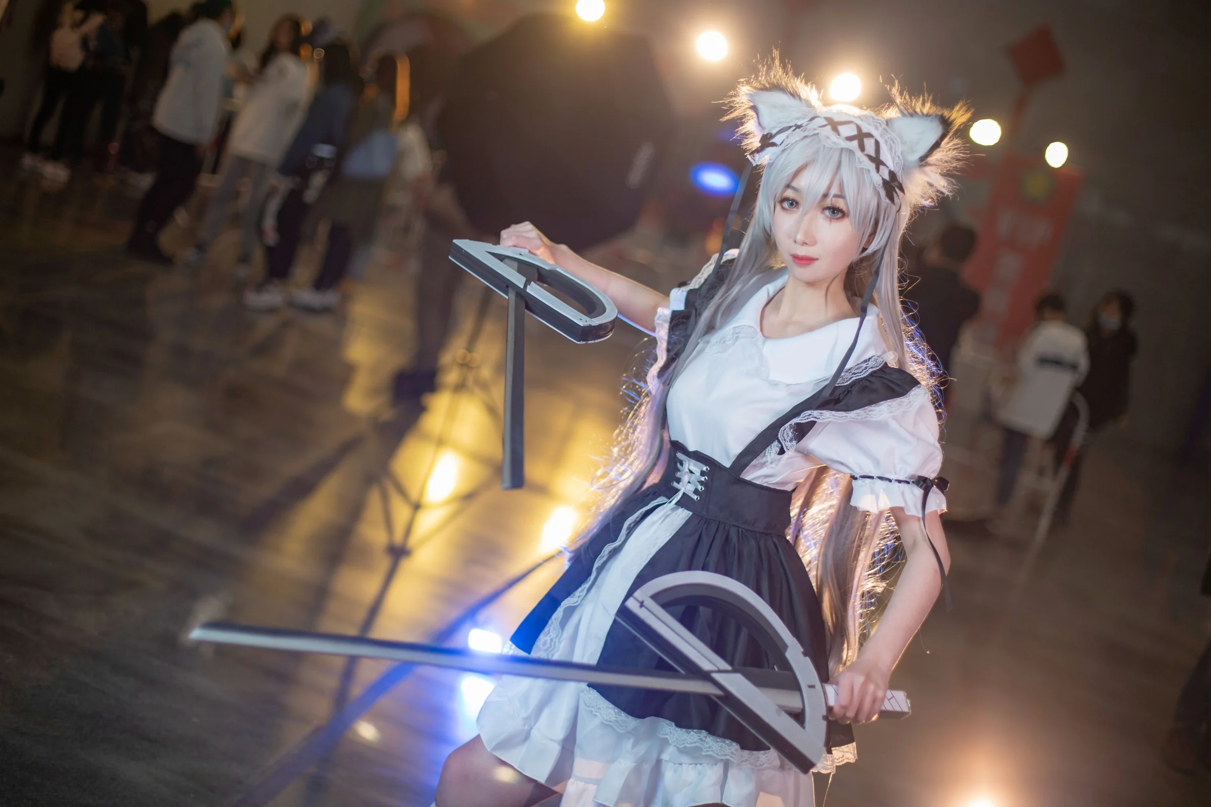 明日方舟 拉普兰德女仆COS写真（衍生）