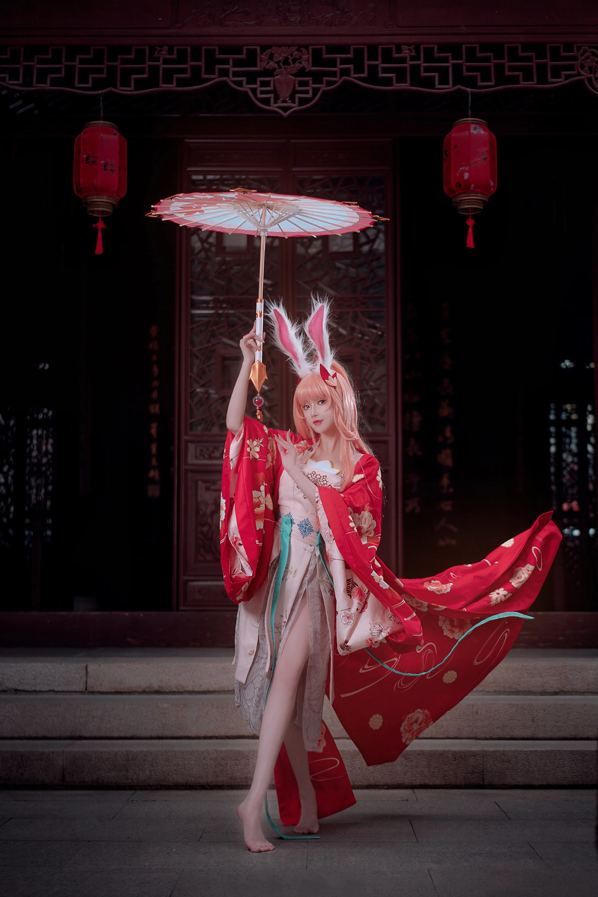 王者荣耀，公孙离惊鸿舞COS写真