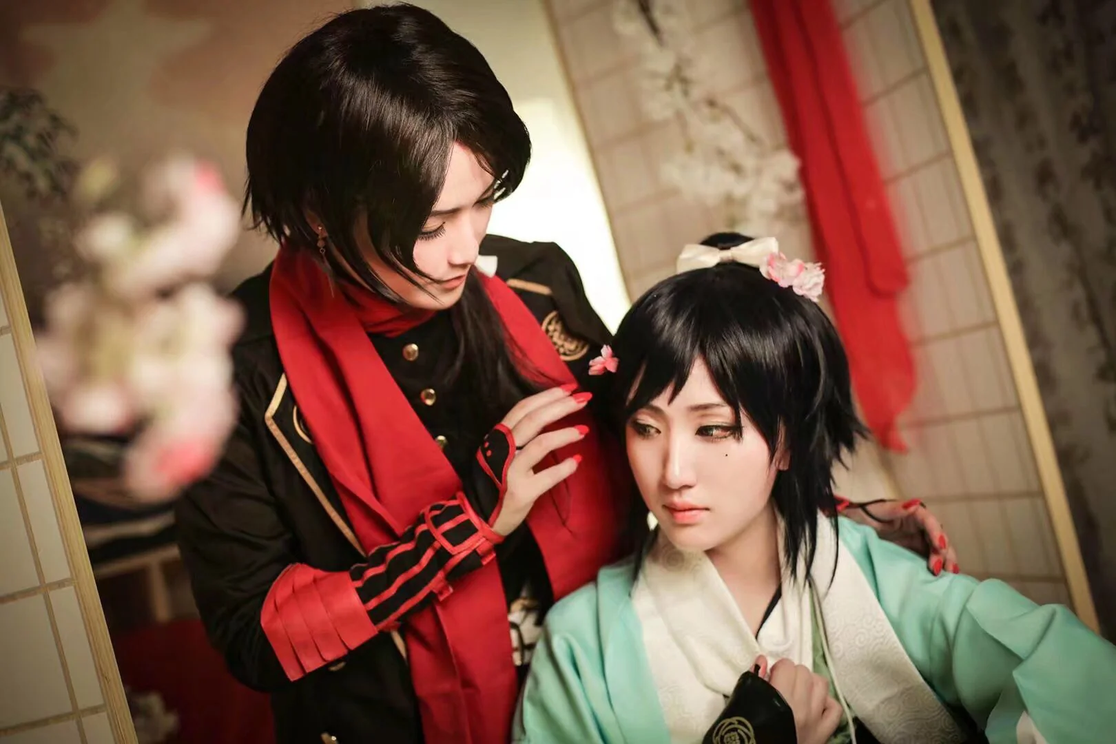 刀剑乱舞 大和守安定COS写真