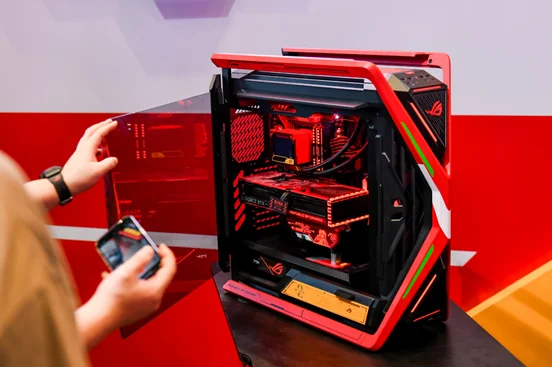 竞化纪元，梦幻联动！ROG×EVA新品发布会登陆BW 2023｜高清图片集