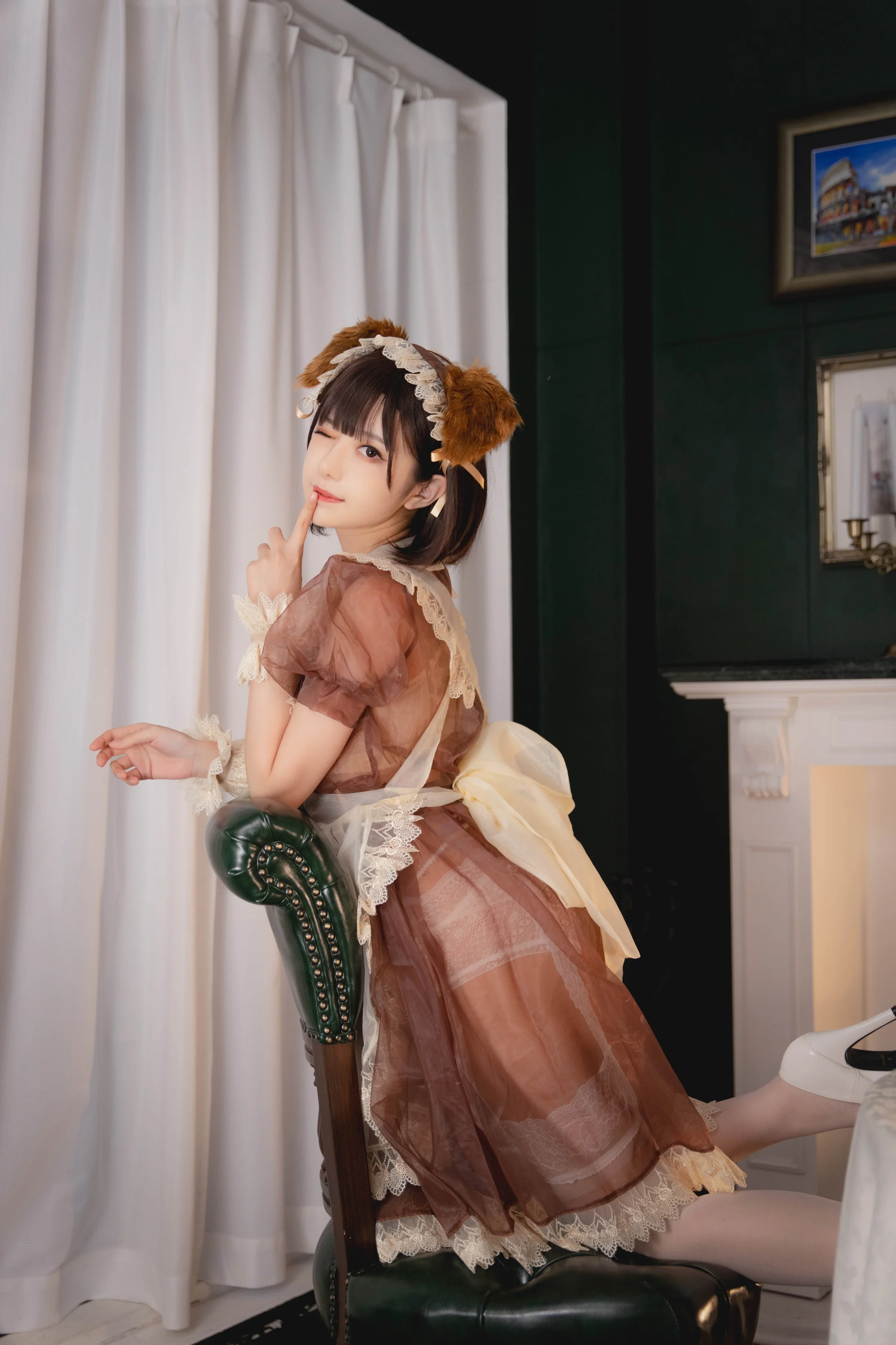 Shika小鹿鹿 – 透明女仆｜高清图片集
