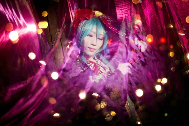 VOCALOID 雨梦楼 miku COS写真