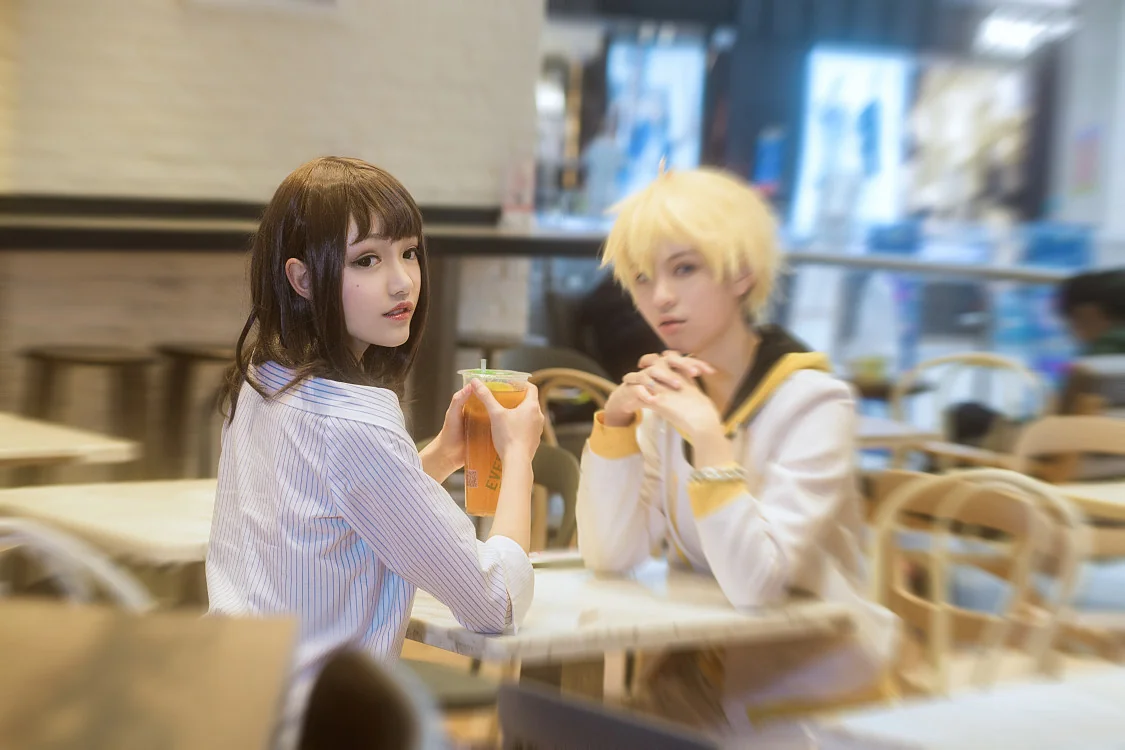 恋与制作人周棋洛COS写真