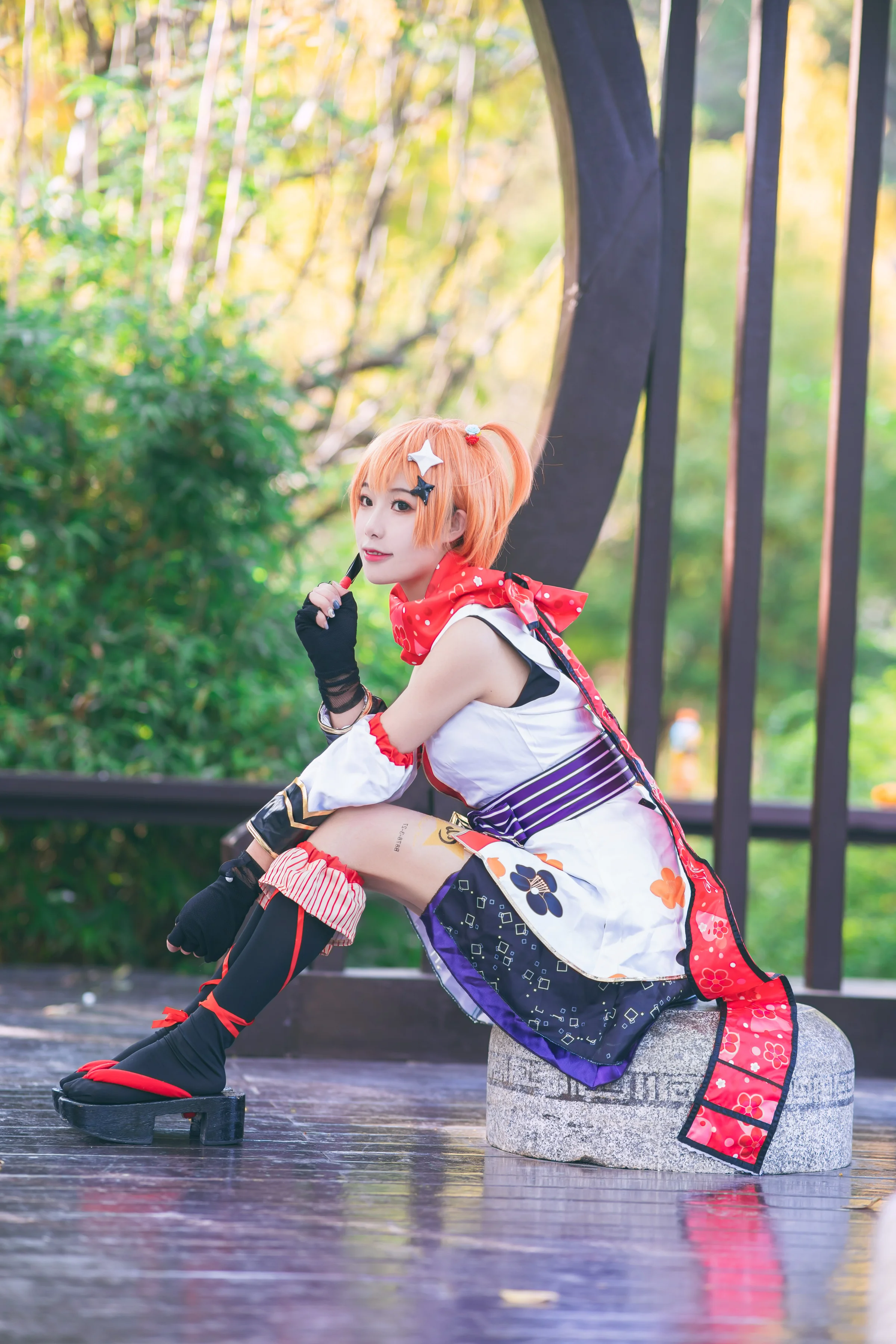lovelive星空凛忍者觉醒COS写真