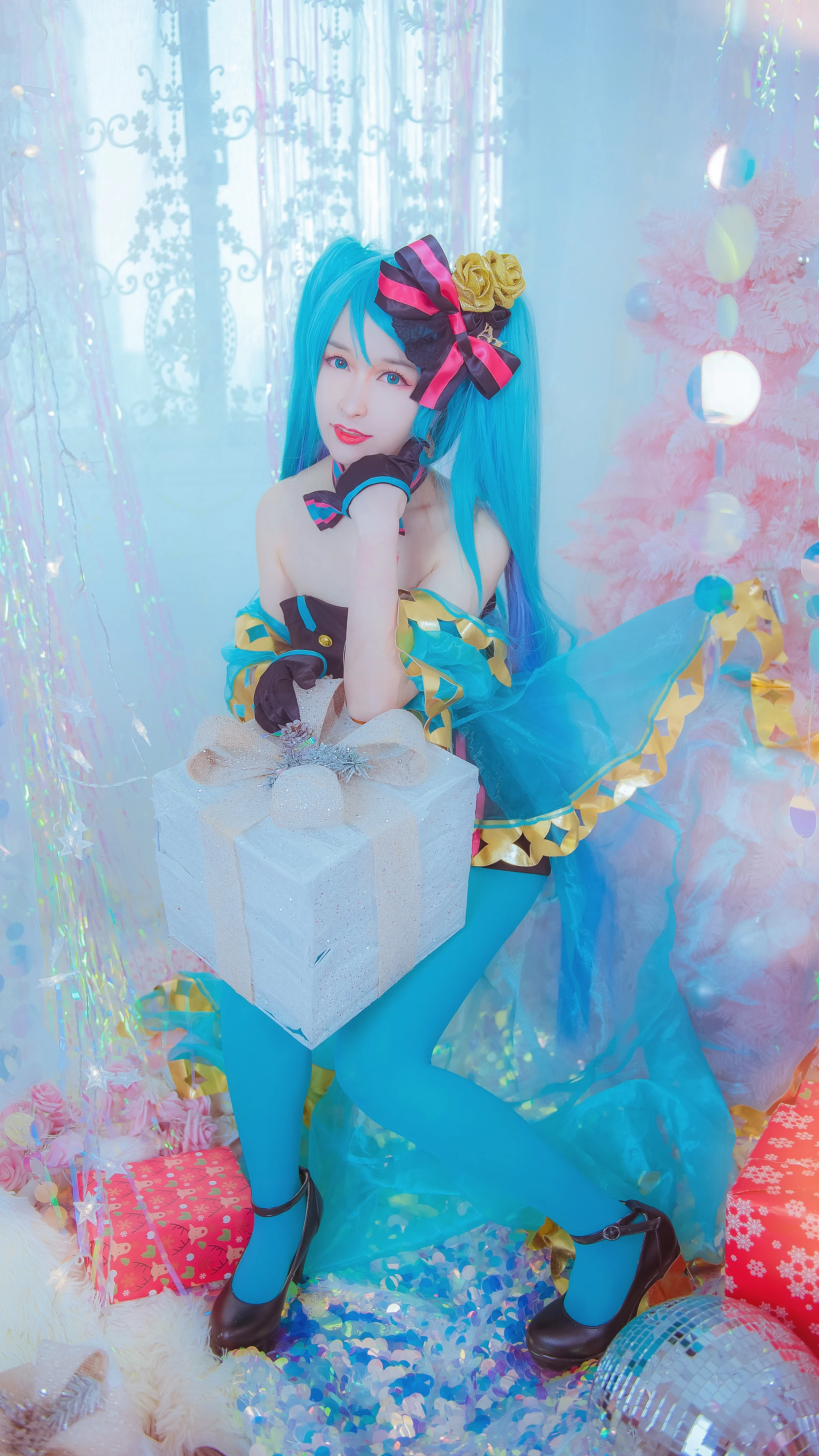 初音未来COS写真 世界第一的公主殿下最可爱了！