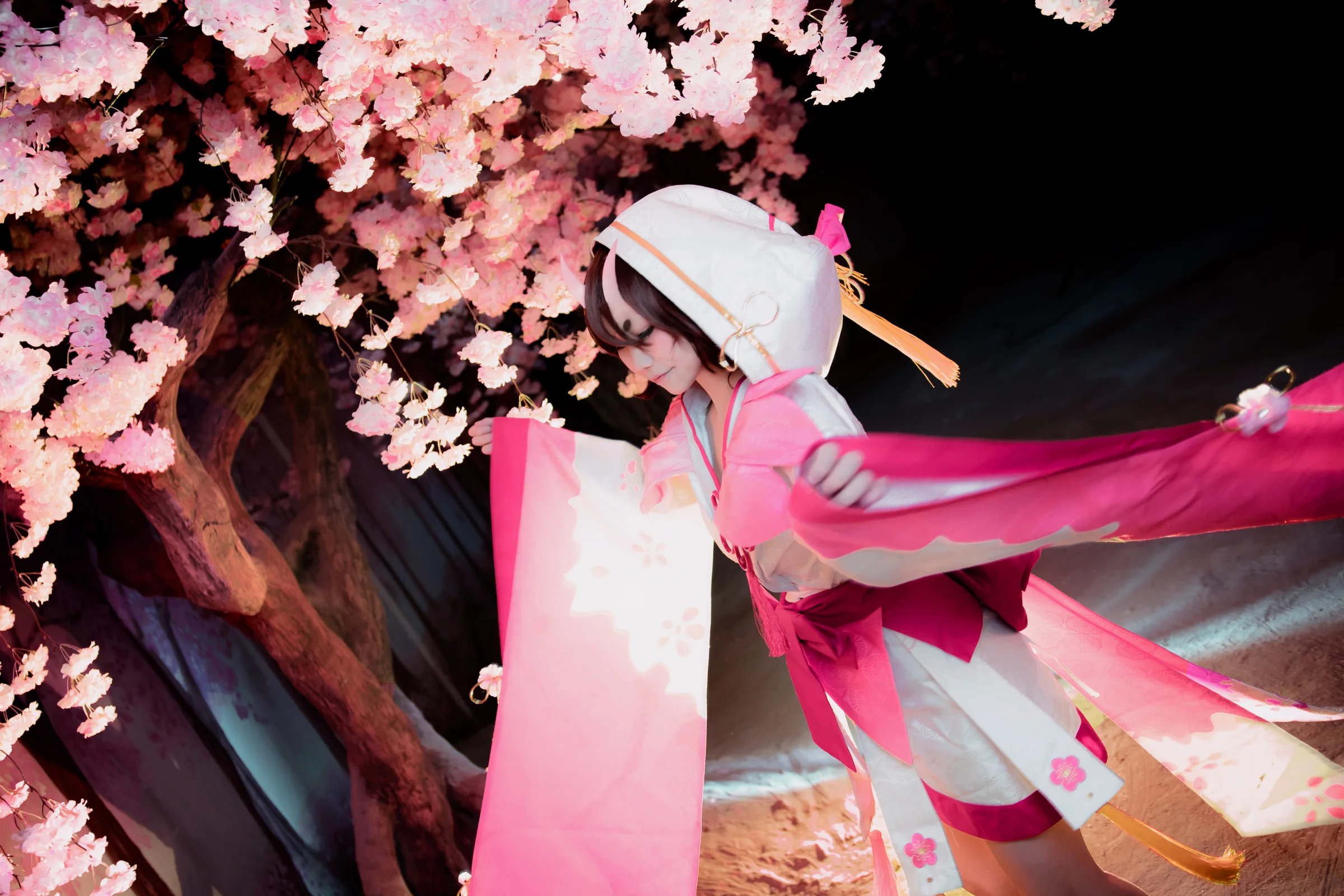 阴阳师 桃花妖 COS写真
