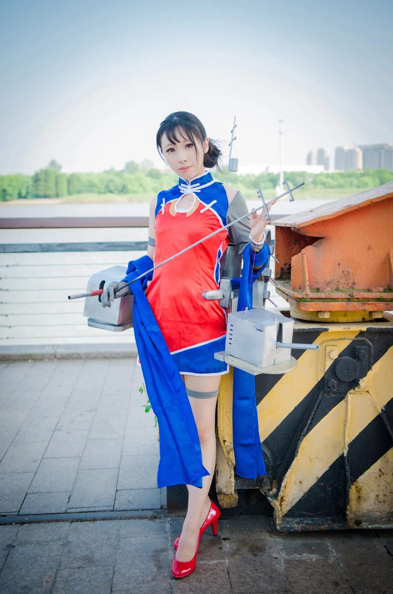 战舰少女逸仙COS写真