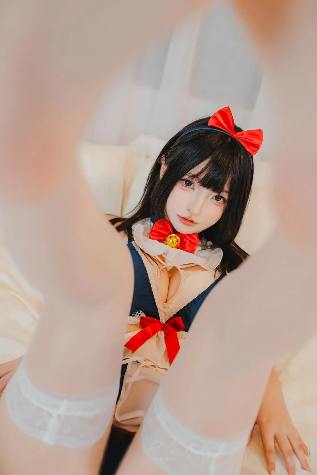 神楽坂真冬 – 第五季 序号62：《白丝猫娘》｜高清图片集