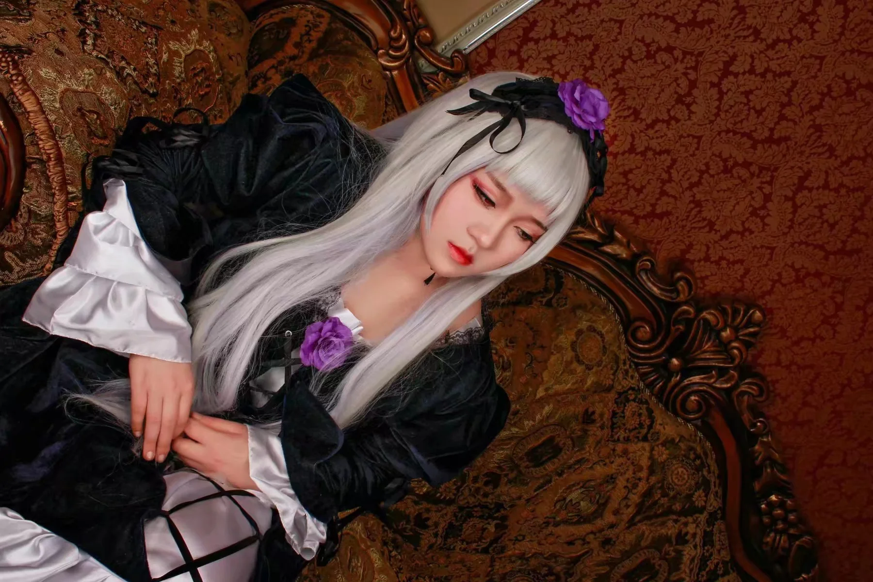蔷薇少女-水银灯COS写真