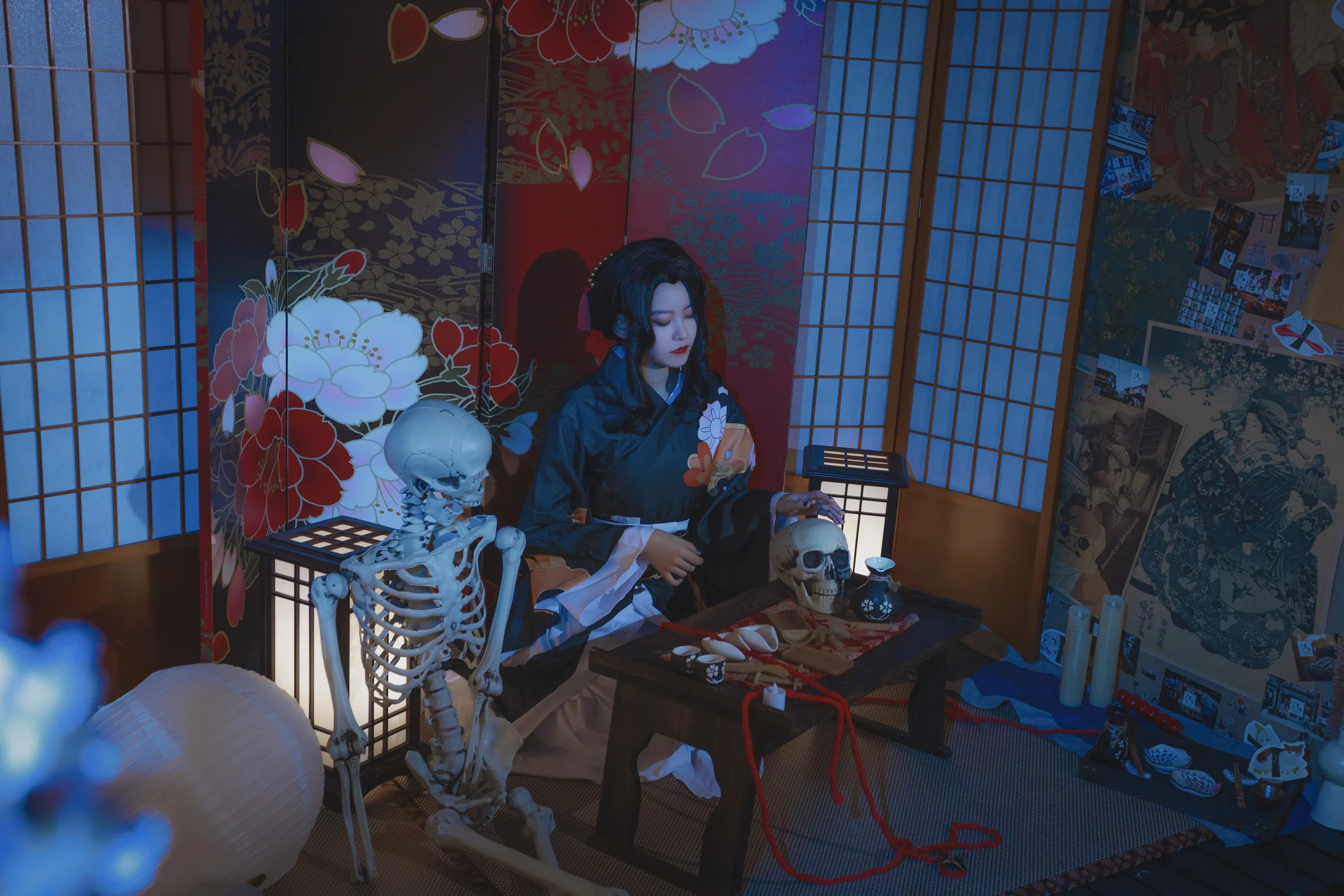 《鬼灭之刃》鬼舞辻无惨COS写真