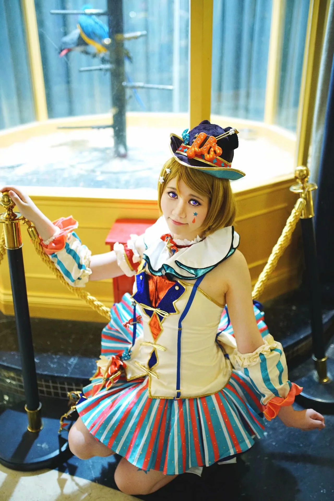 Lovelive！小泉花阳马戏团觉醒COS写真