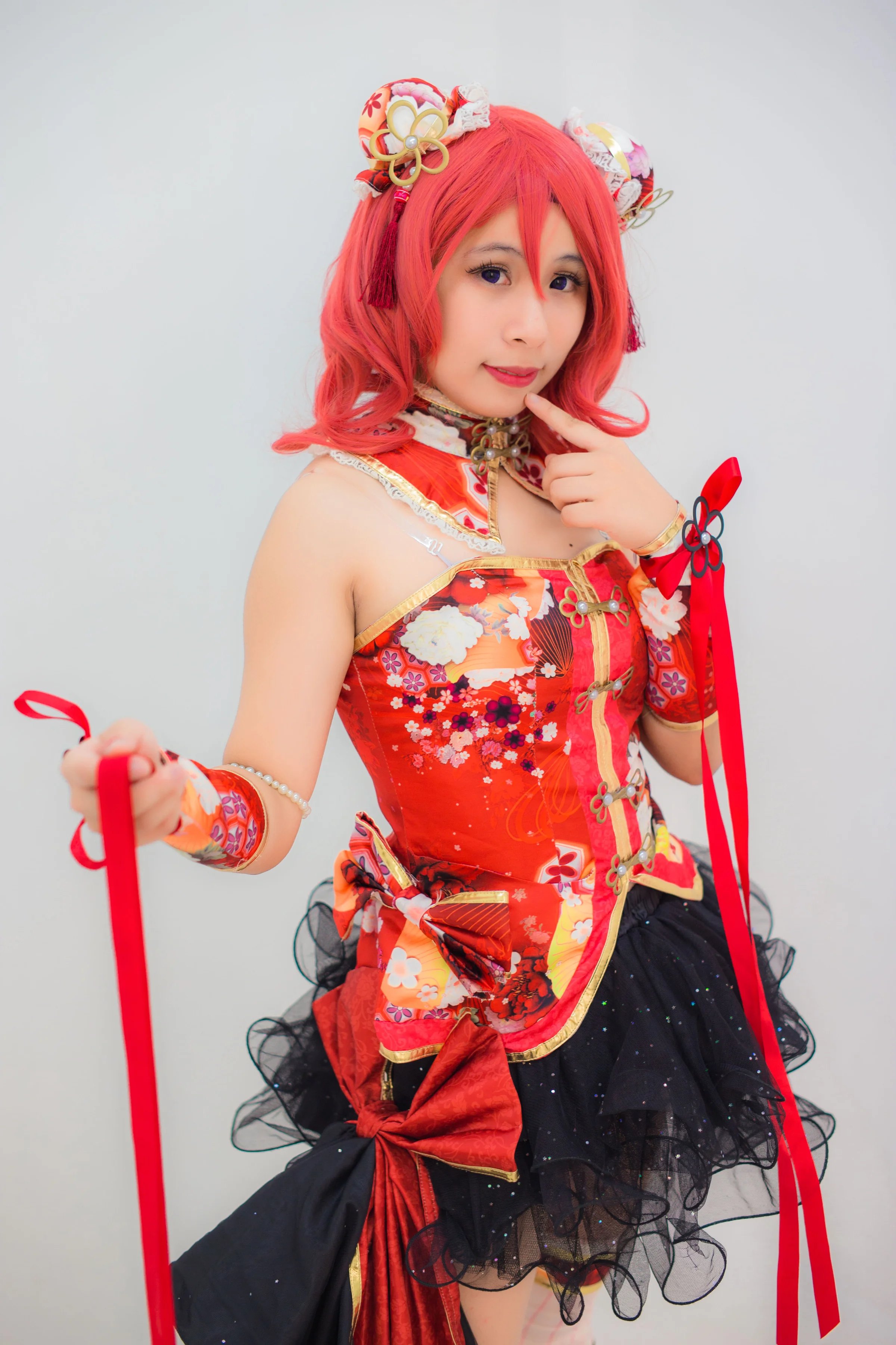 lovelive旗袍觉醒西木野真姬COS写真
