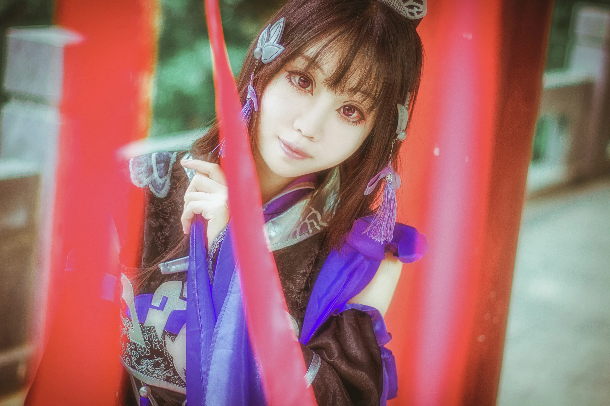剑网三 破军花萝·日COS写真