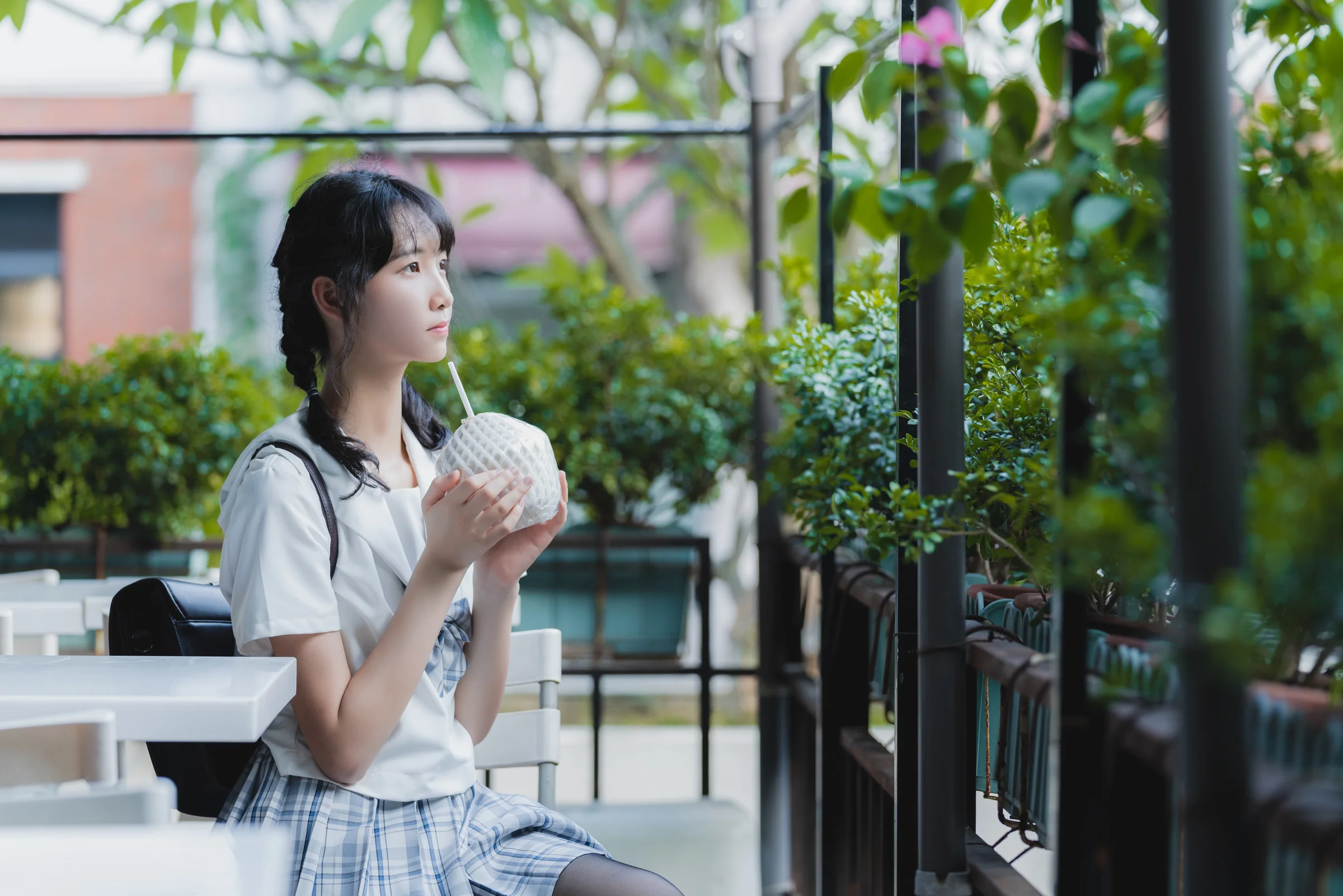 西呱呀呀呀 – 制服的西瓜｜高清图片集