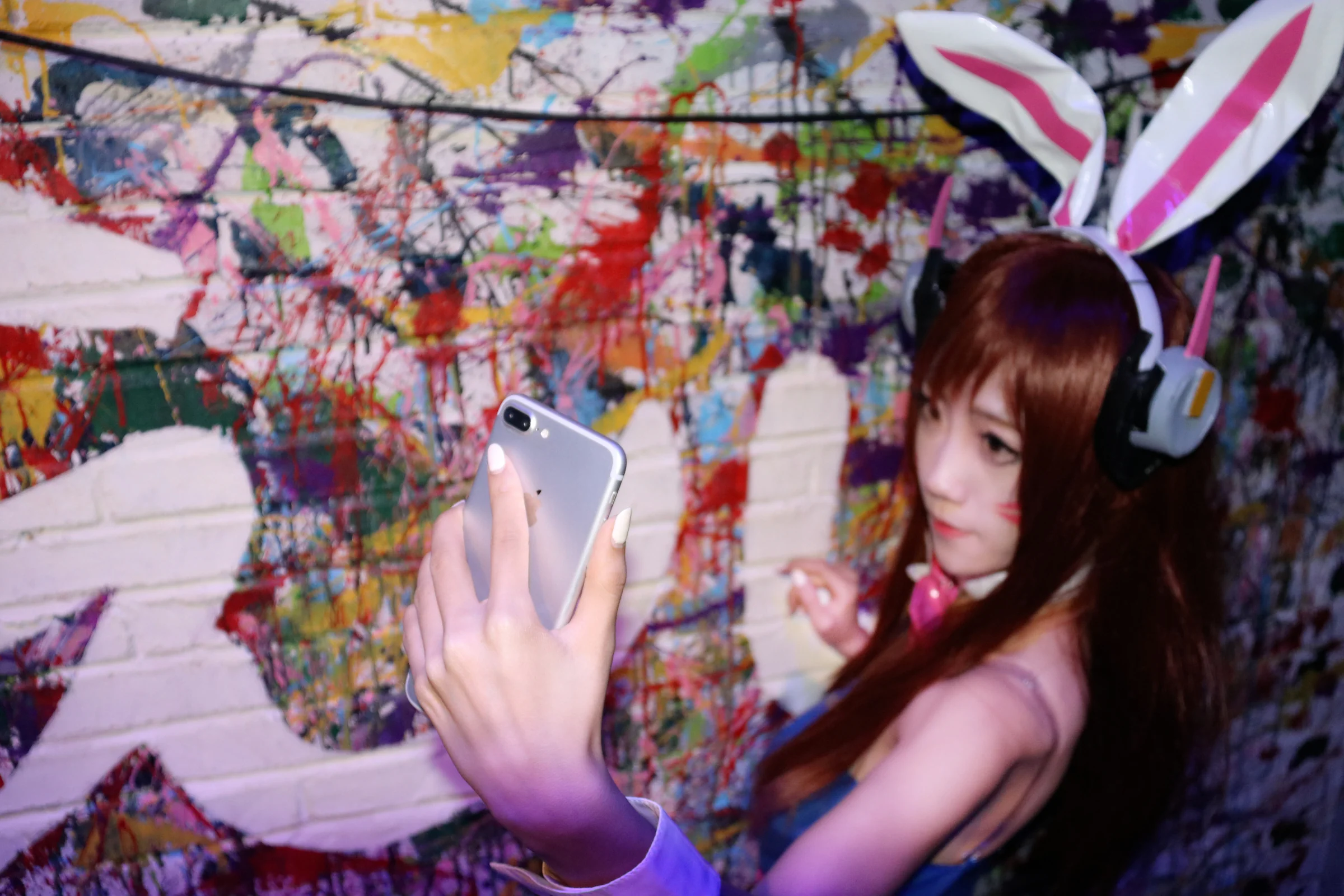 D.VA兔女郎COS写真