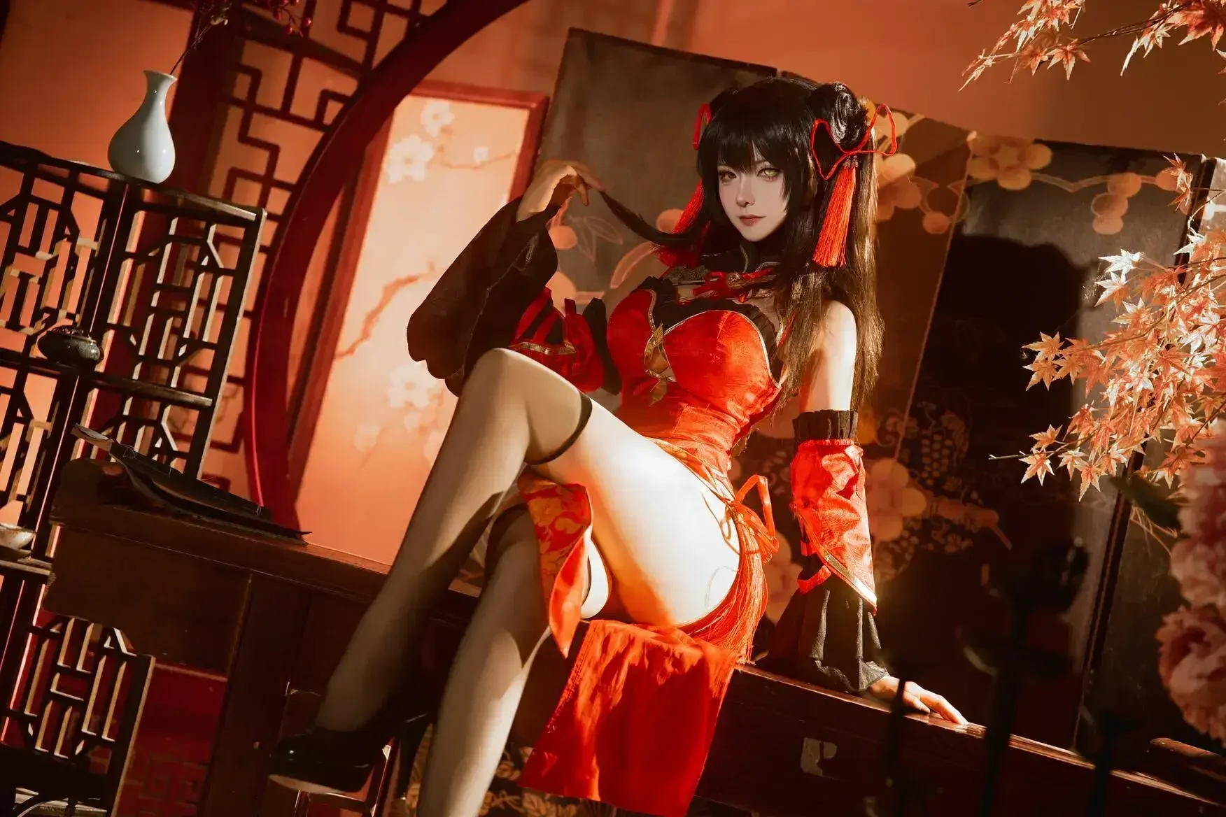 Seya-狮砸 – 2025年01月限定 狂三旗袍｜高清图片集