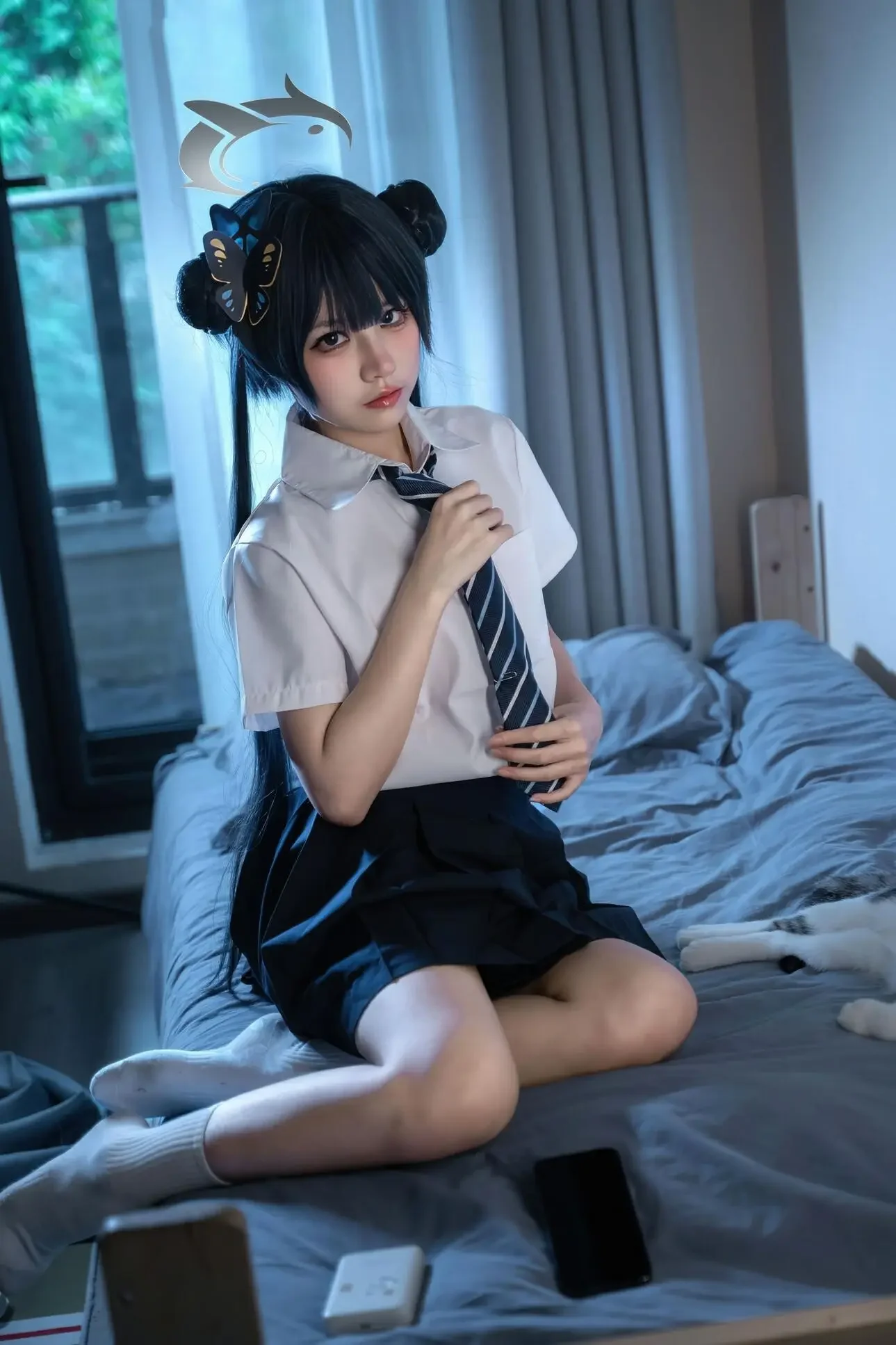 清水凪 – 蔚蓝档案 龙华妃咲JK｜高清图片集