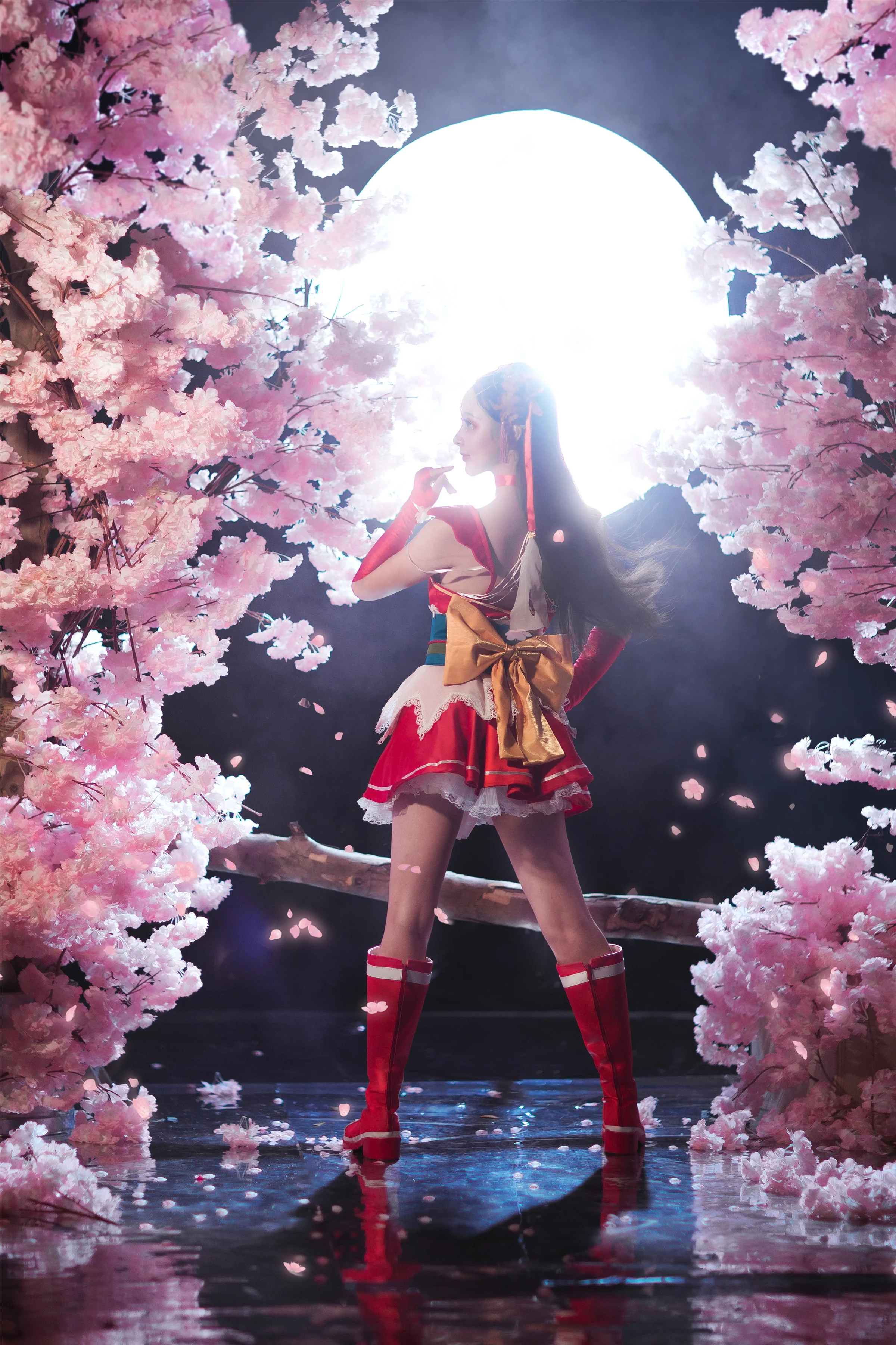 三国杀·小乔·花好月圆COS写真