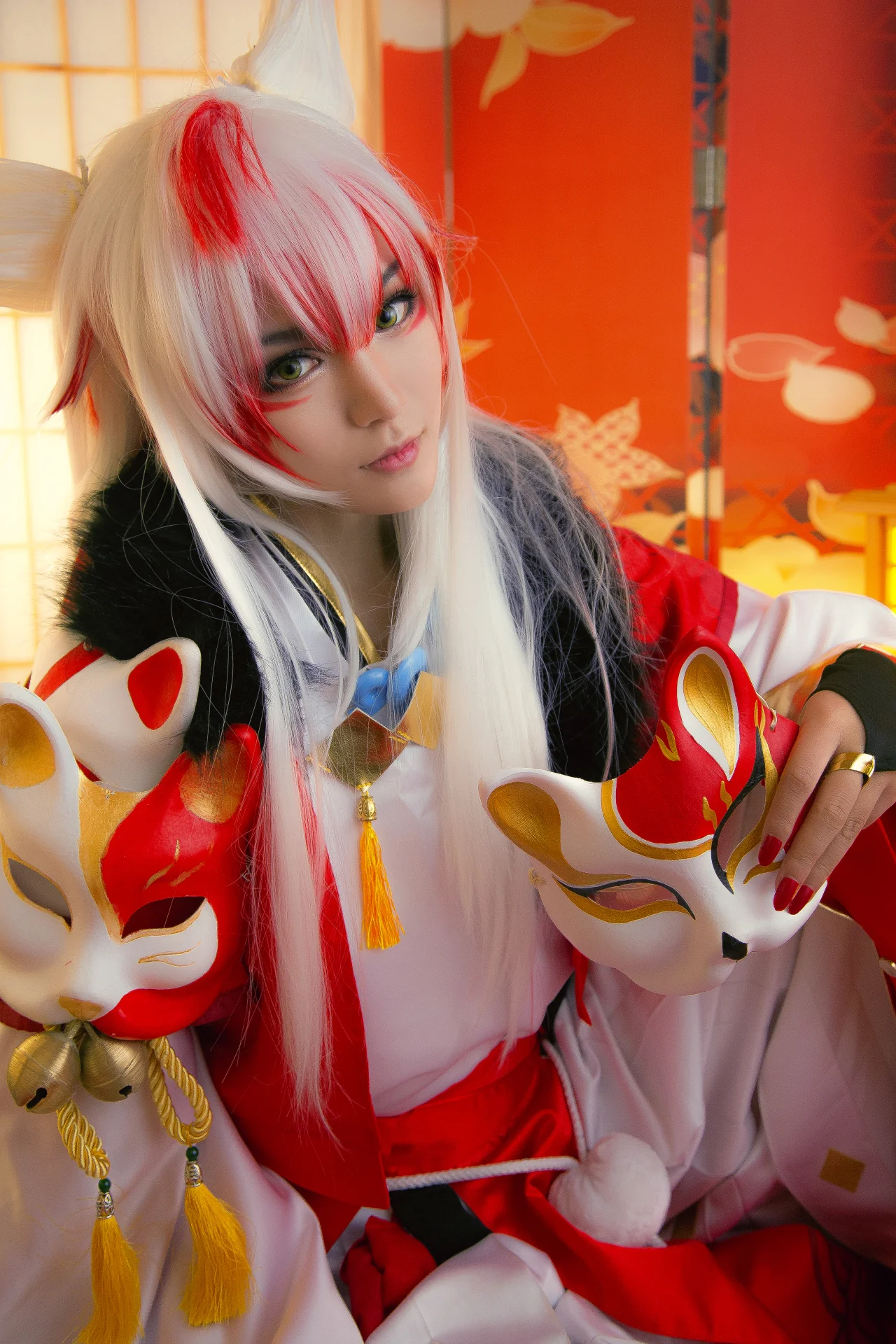 阴阳师妖狐COS写真
