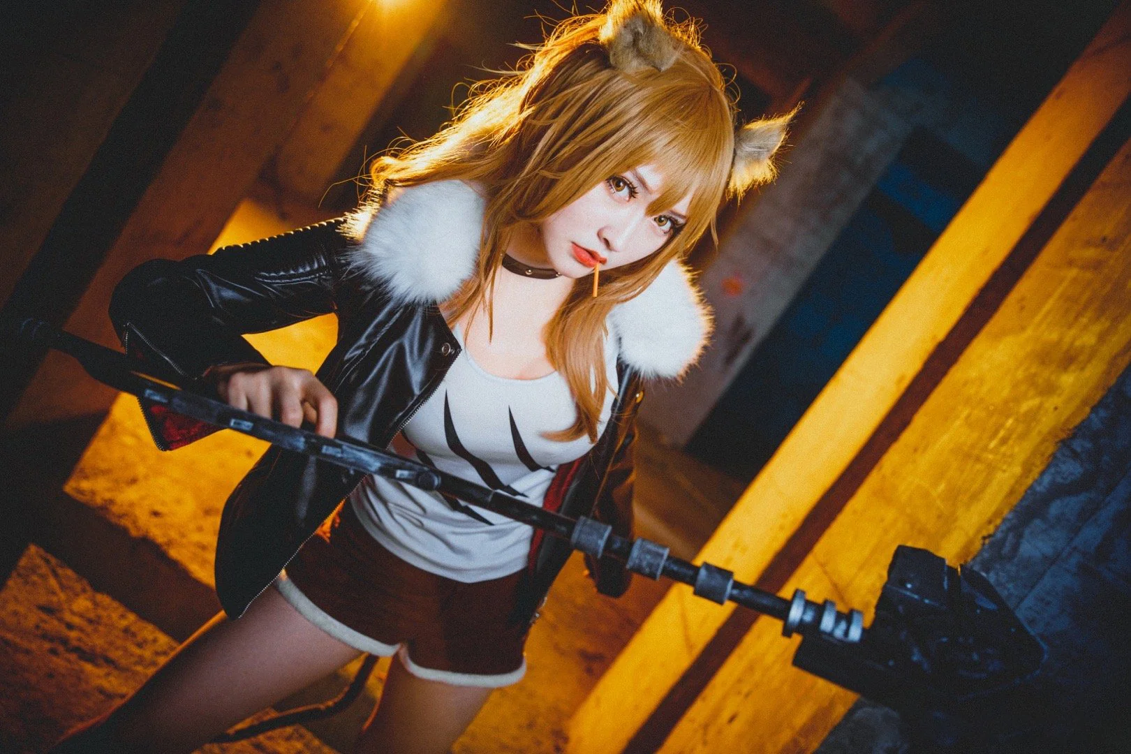 明日方舟 推进之王COS写真