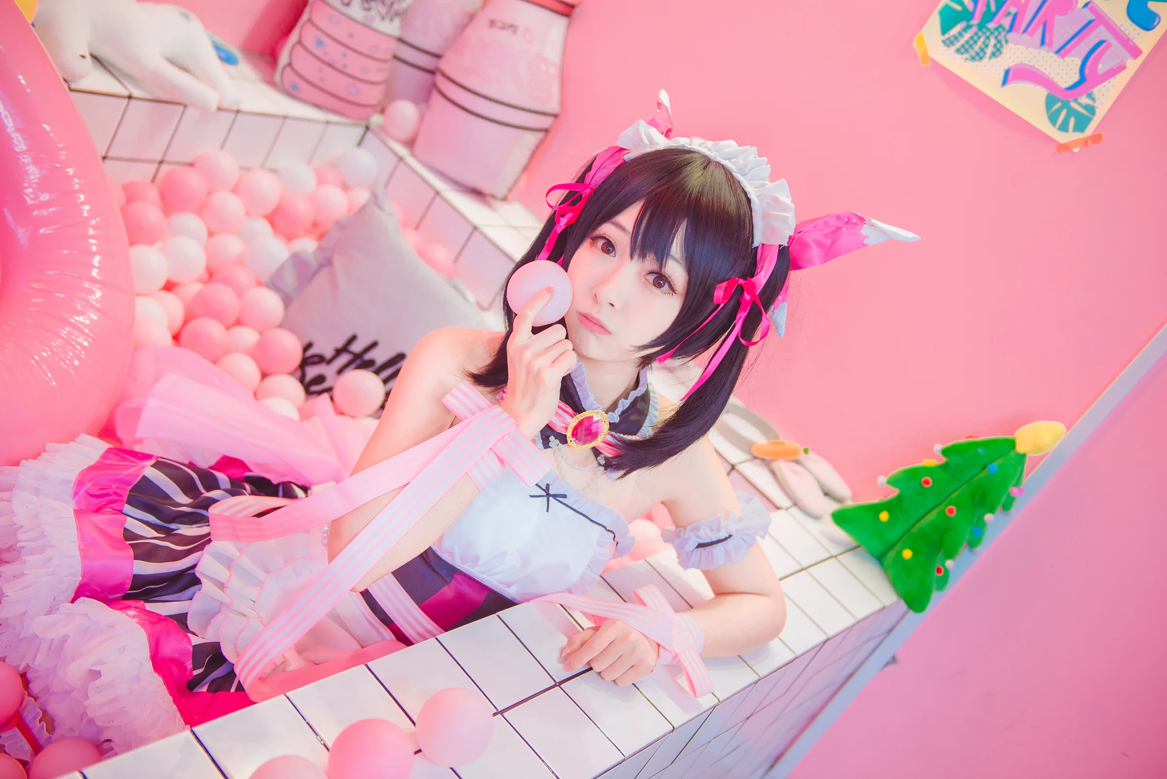 Love live！妮可情人节女仆COS写真