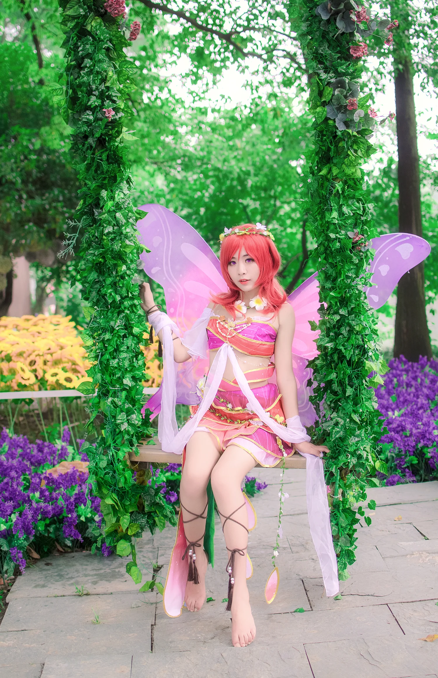 Love Live！花妖精真姬COS写真