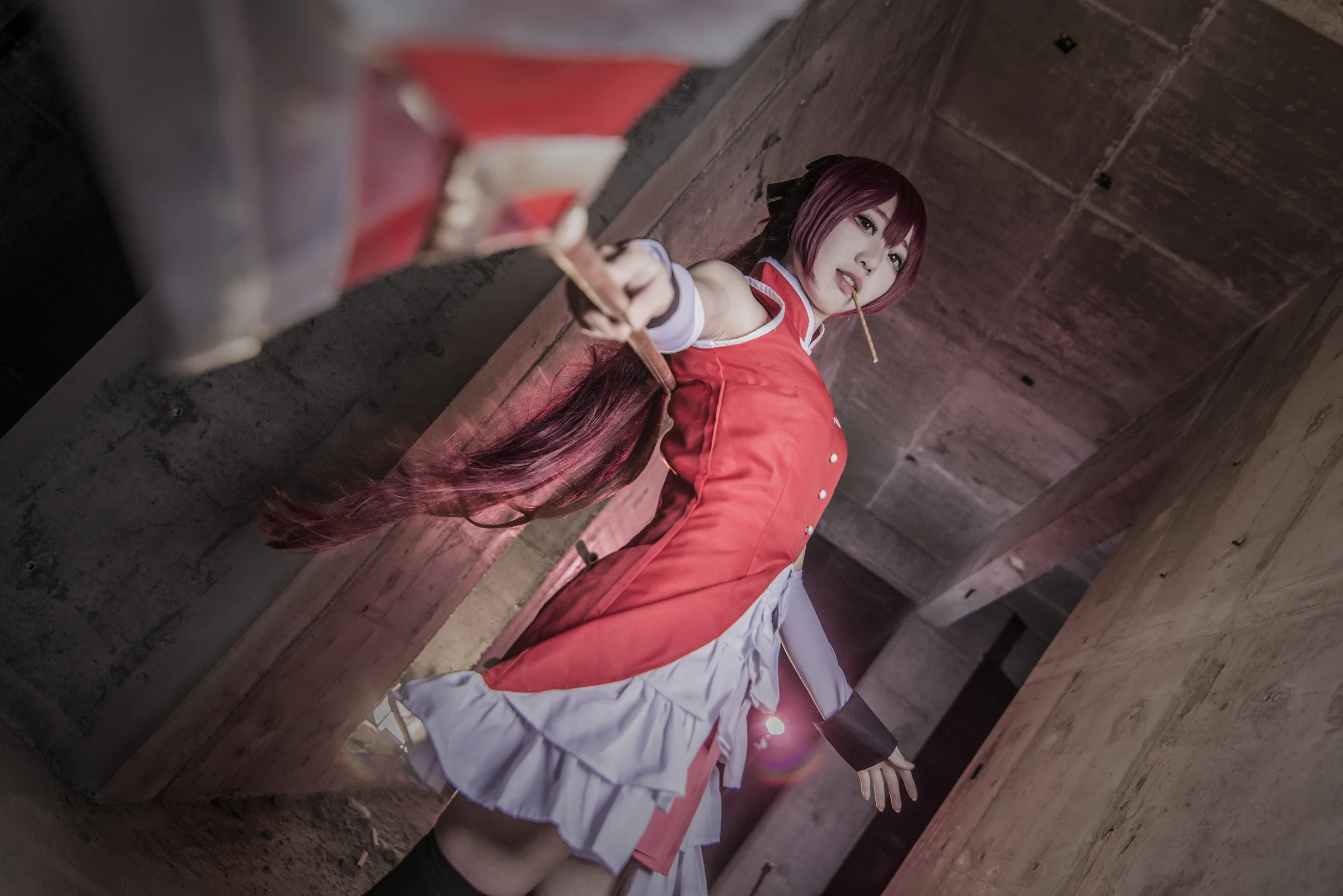 魔法少女小圆 佐仓杏子COS写真