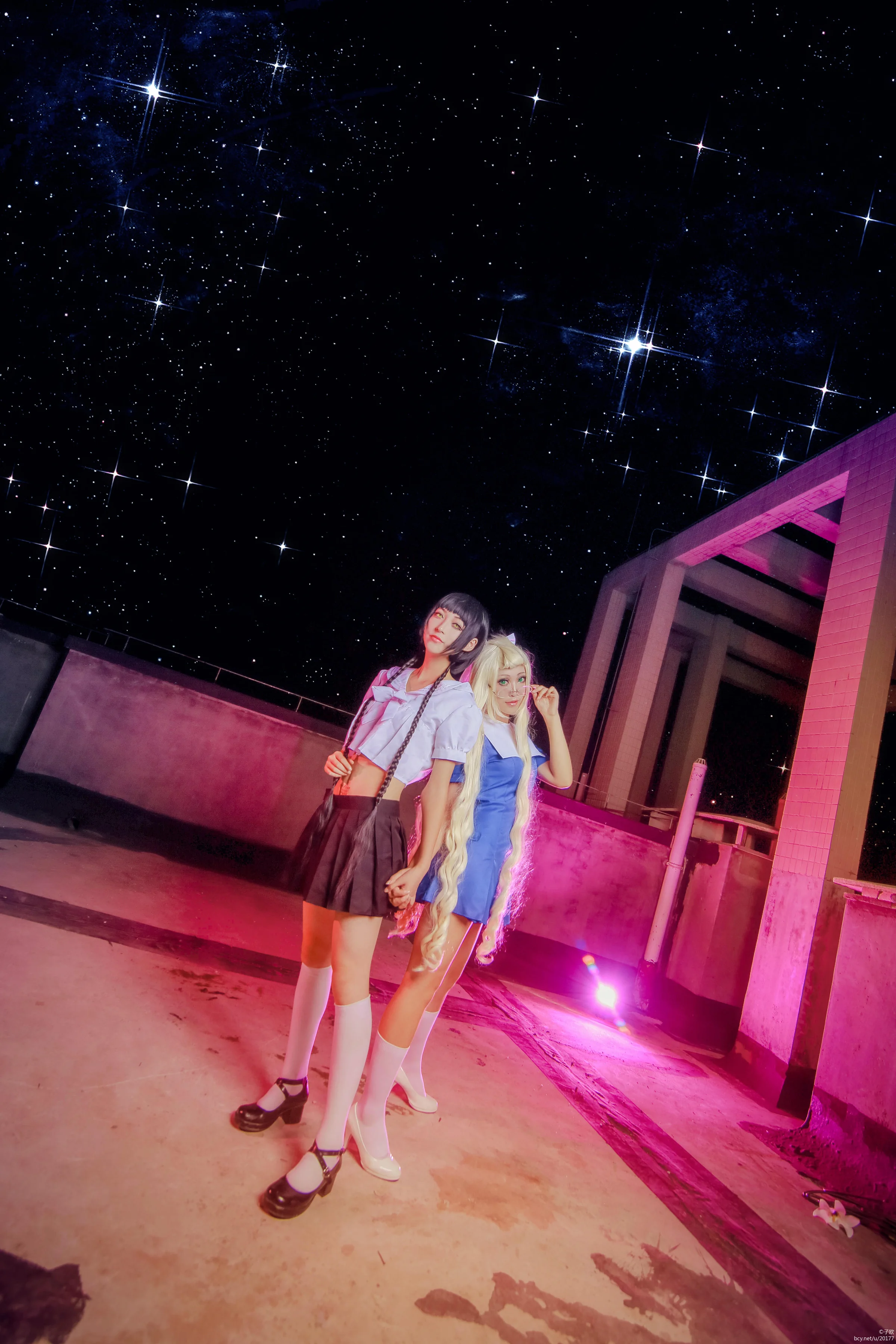 零之地带 白百合姬COS写真 私たちは魔女です