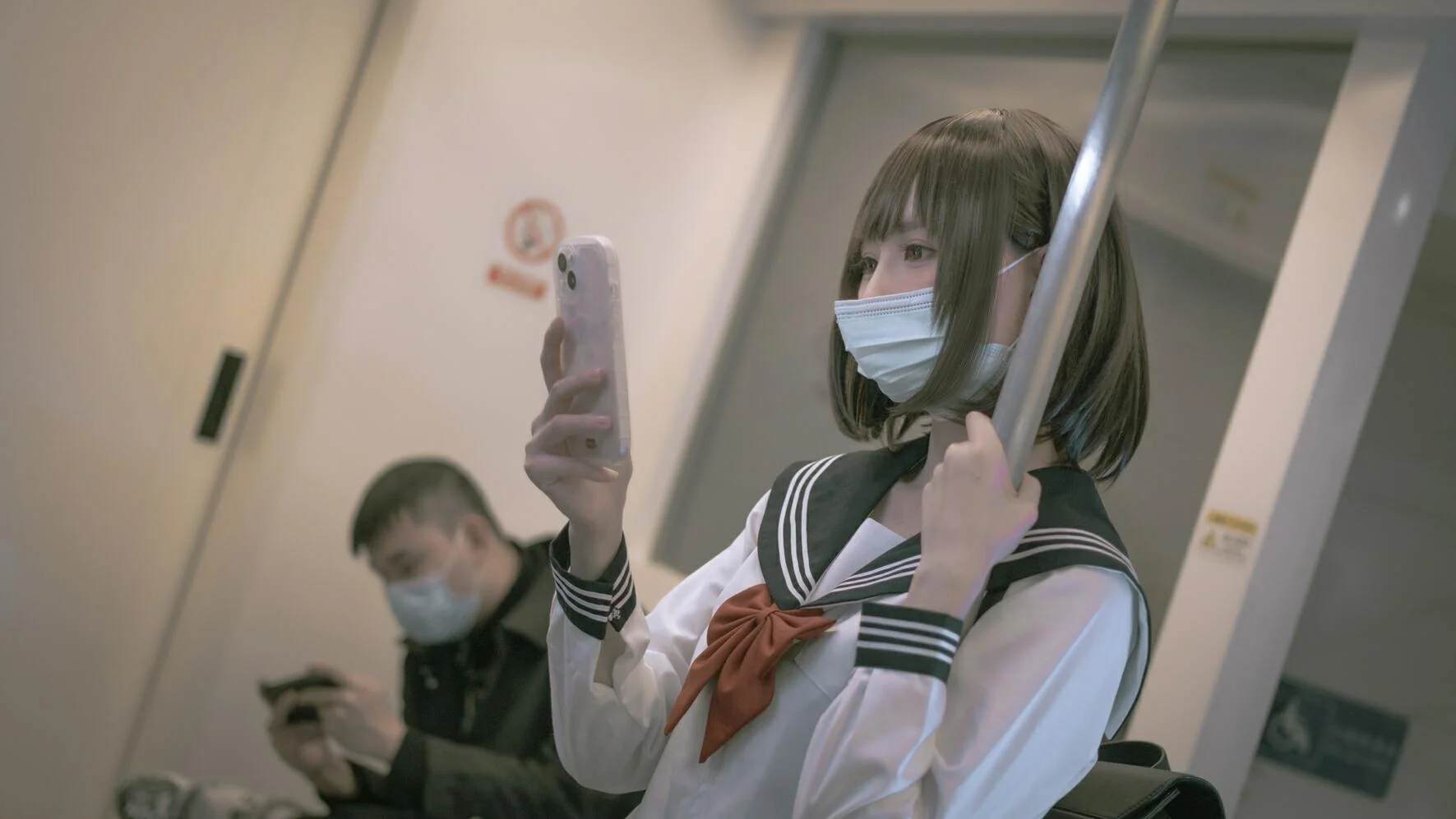 西园寺南歌 – 电车物语｜高清图片集